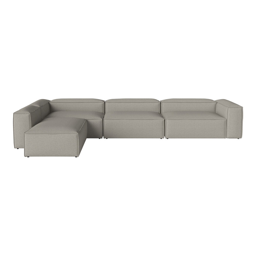 Cosima Corner Sofa with Open End - Modern L-Shaped Sectional Couch for Living Room, Lounge & Home Theater