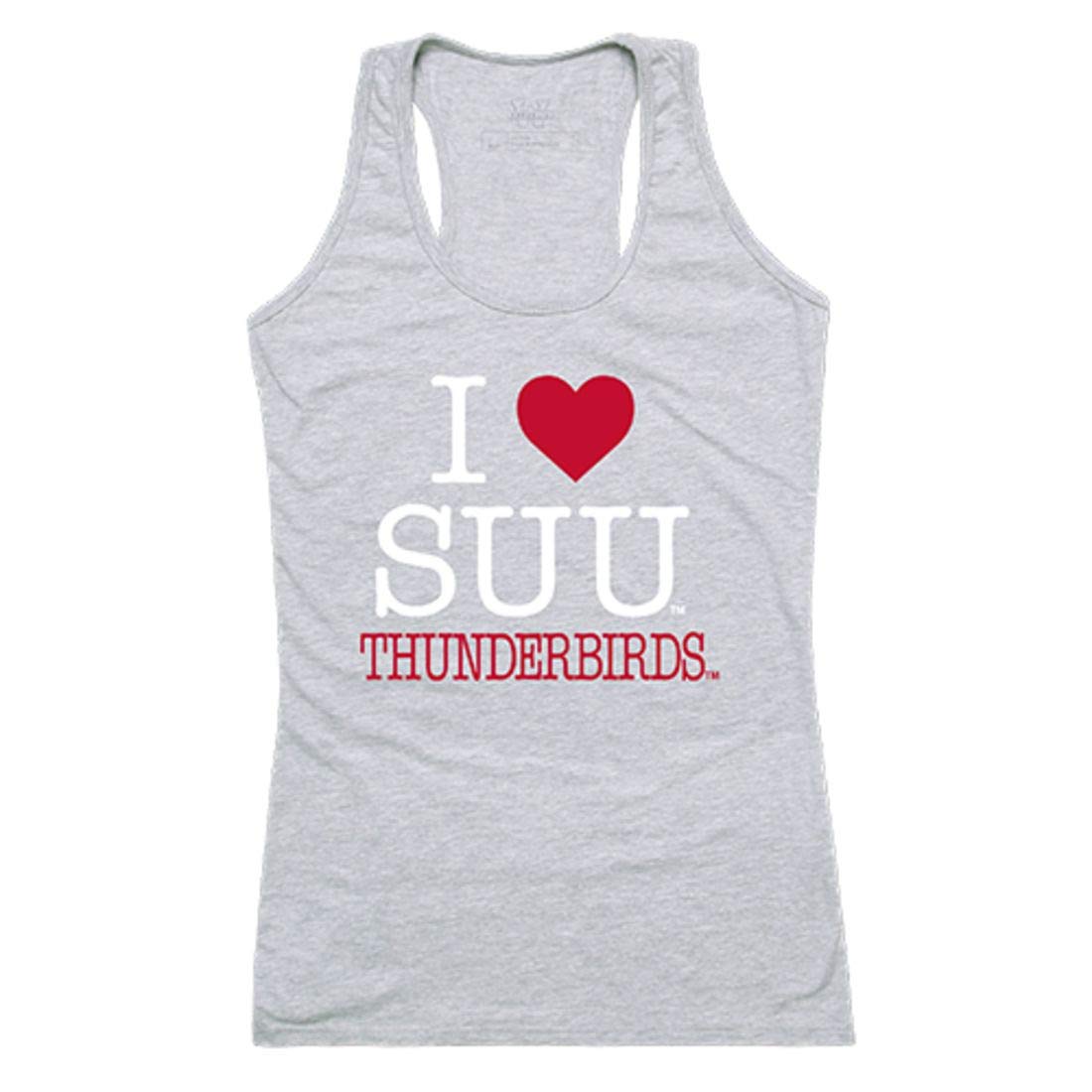 **Jacksonville State University Gamecocks Women's Love Tank Top - Soft Black Cotton Tee for Fans, Gameday & Casual Wear**