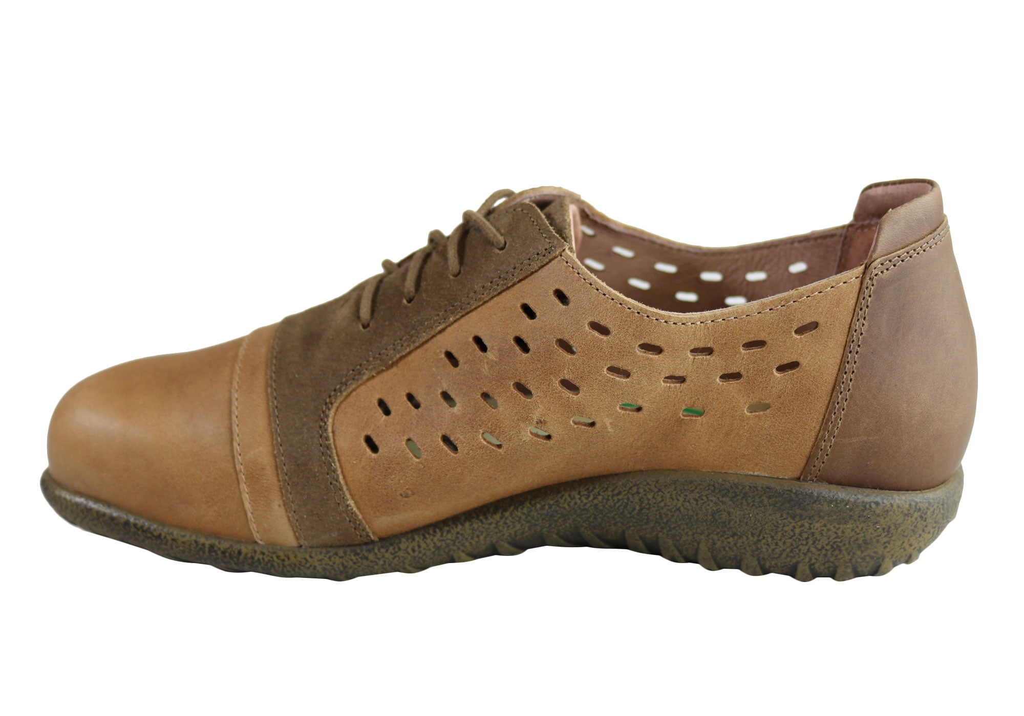 Naot Lalo Women's Leather Comfortable Cushioned Casual Lace-Up Shoes - Perfect for Walking, Travel & Everyday Wear
