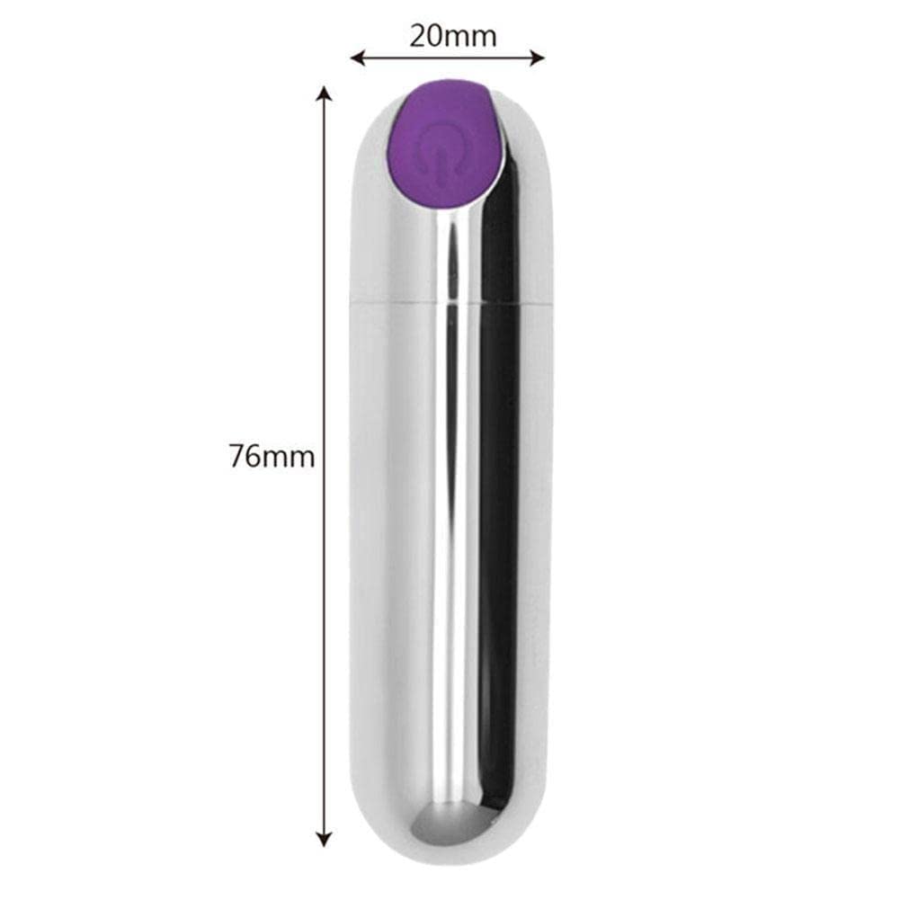 Mini USB Bullet Vibrator for Women - Clitoral & G-Spot Stimulator for Intimate Pleasure