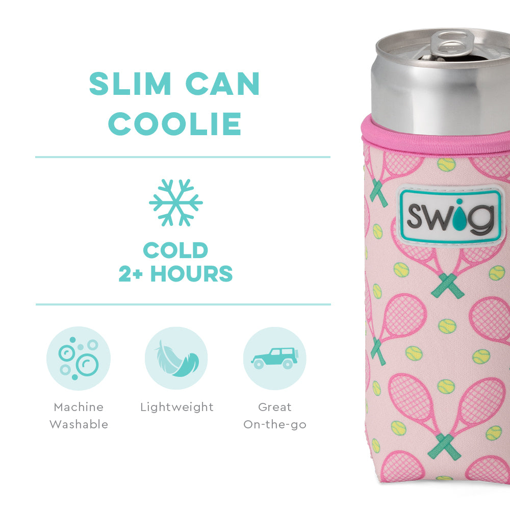 Love All Slim Can Coolie - Insulated Can Holder for 12oz Slim Cans - Keep Drinks Cold & Hands Sweat-Free - Perfect for Parties, BBQs, and Outdoor Events