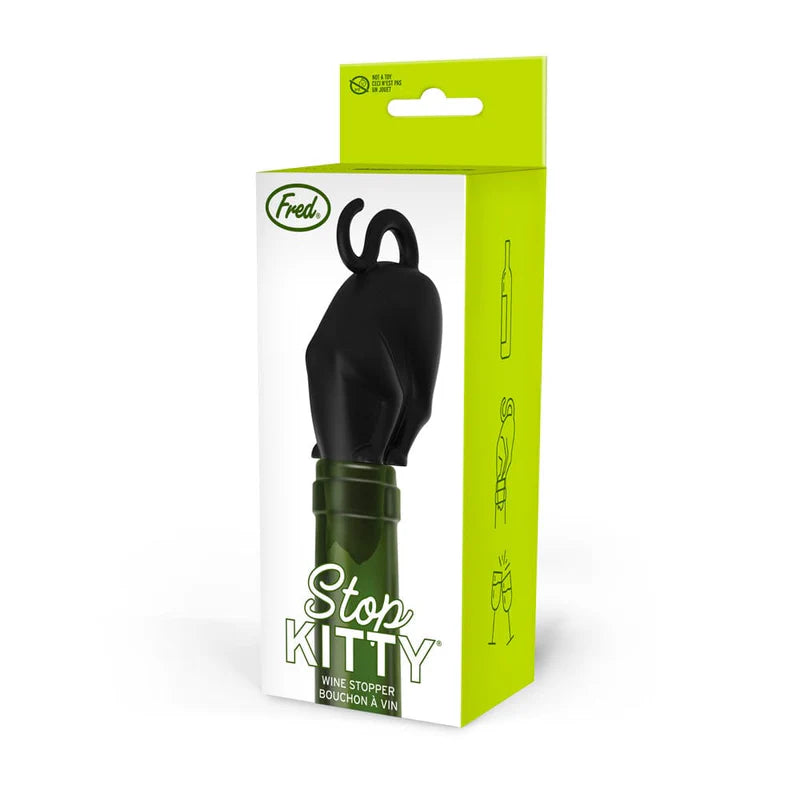 Premium Cat-Shaped Wine Stopper - Keep Wine Fresh & Stylish - Perfect for Wine Lovers & Gift Giving