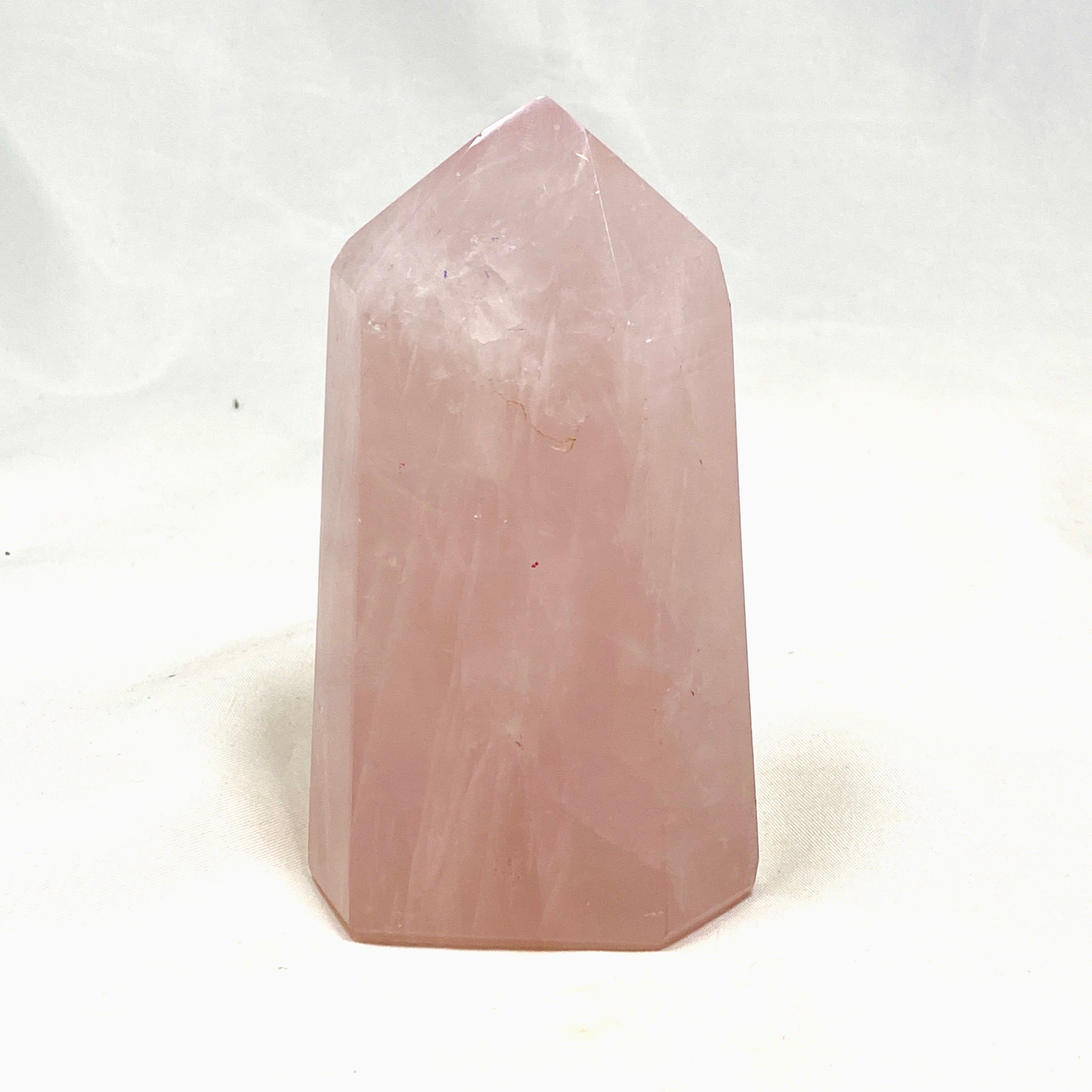 Natural Rose Quartz Crystal CR3704 - Healing Stone for Love & Harmony | Perfect for Meditation, Jewelry Making & Home Decor