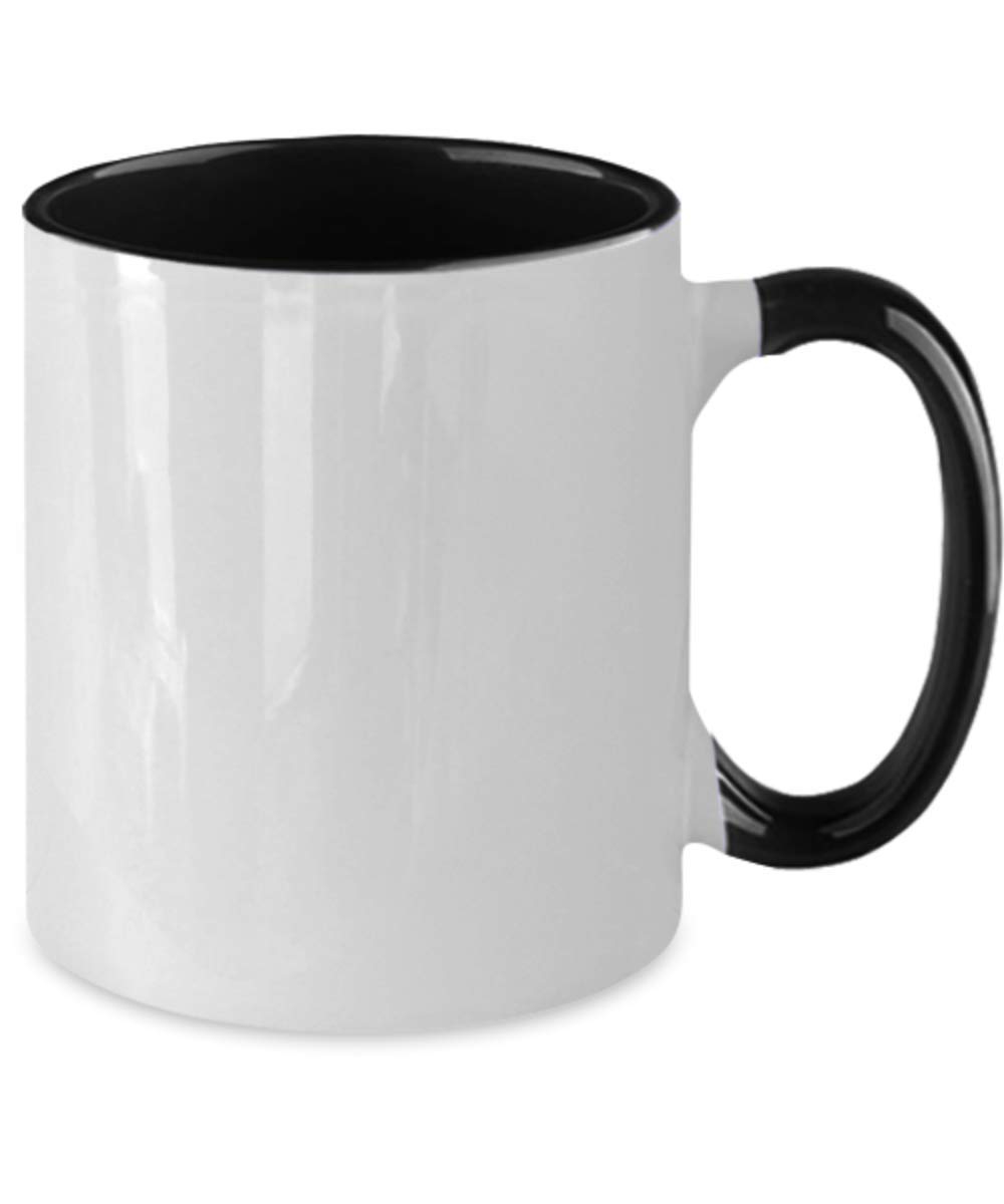 Personalized Custom Name 11oz Two-Tone Coffee Mug - Unique Christmas Gift for Dad from Daughter or Son, Emma Design - Perfect for Father's Day, Birthday & Holiday Presents - Ideal for Home, Office & Daily Coffee Breaks