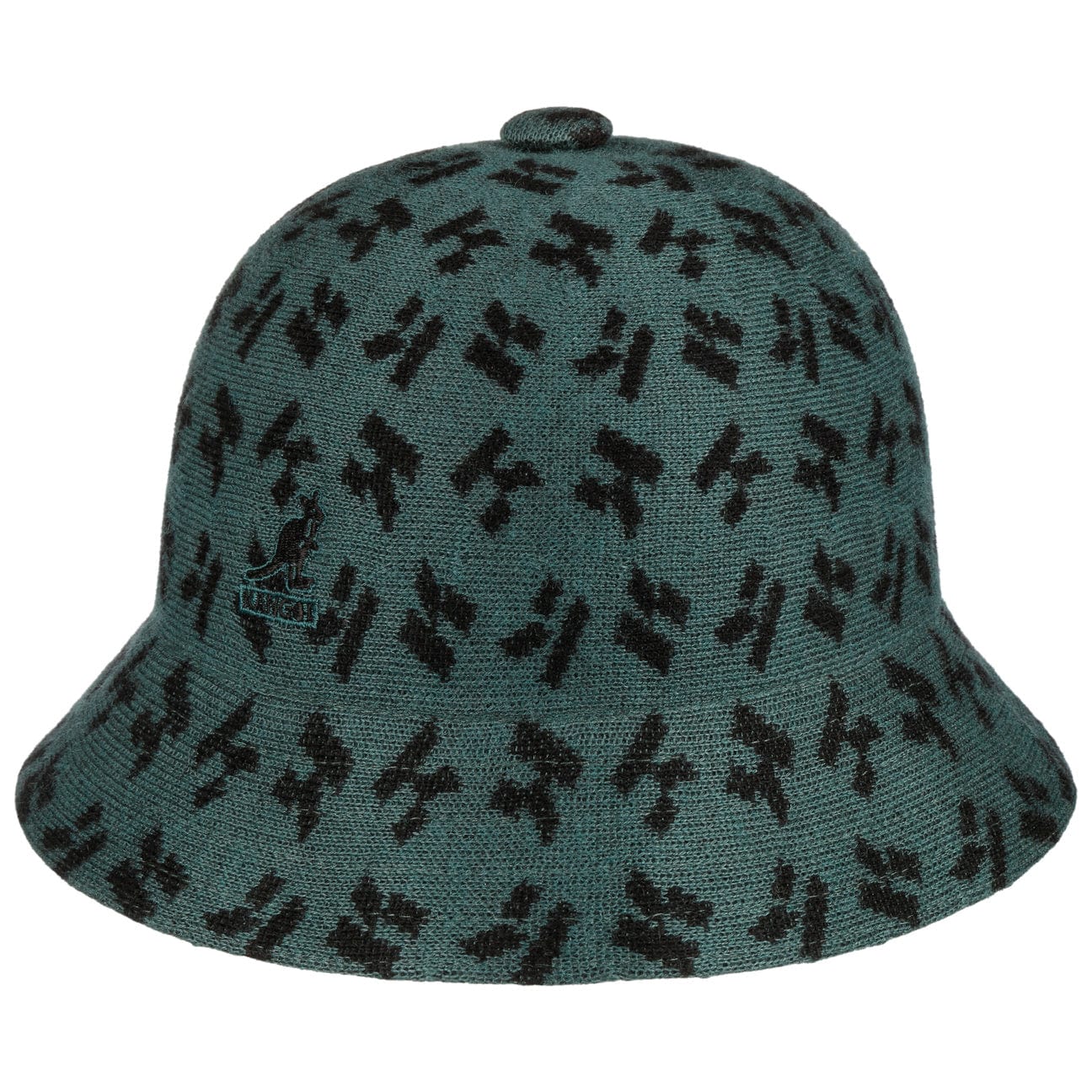 Kangol Square K Casual Cloth Hat - Stylish Unisex Bucket Hat for Men & Women | Perfect for Outdoor Activities, Beach, Travel & Fashion