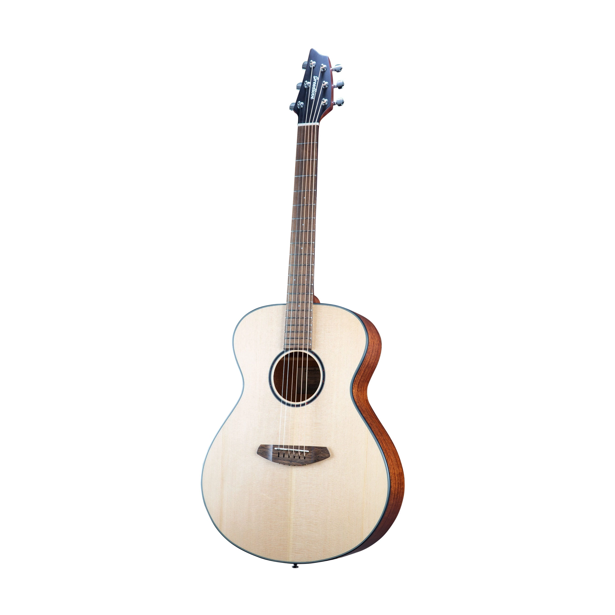 Breedlove Eco Discovery S Concert Left-Handed Acoustic Guitar - Sitka Spruce Top | Perfect for Travel, Camping & Small Performances