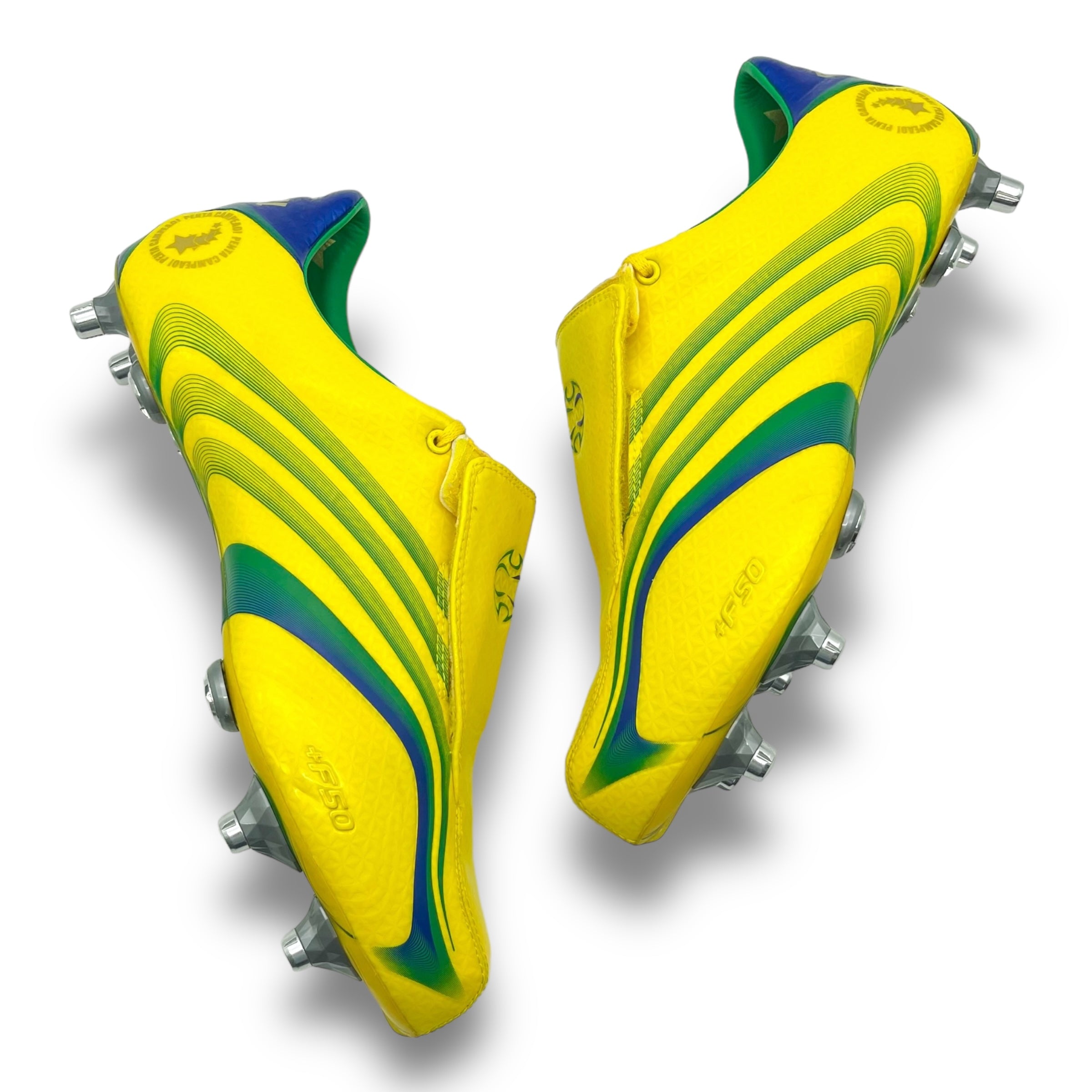 Adidas F50 Tunit Brazil SG Soccer Cleats - Lightweight Football Boots for Firm Ground - Perfect for Professional Matches & Training