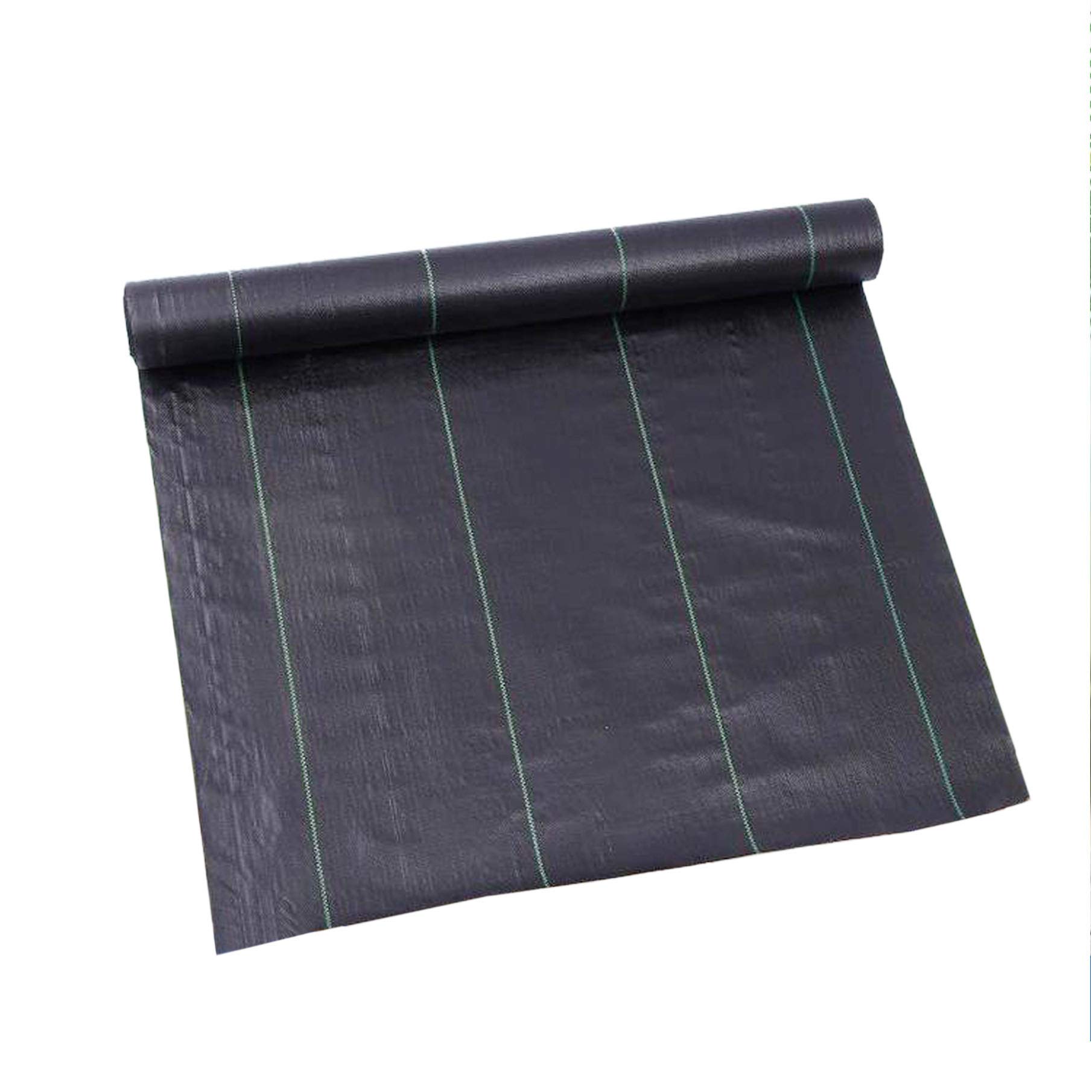 Heavy Duty 6FT x 250FT Polypropylene Woven Weed Barrier Landscape Fabric - Durable Gardening Mat for Flower Beds, Driveways & Outdoor Projects | Blocks Weeds, Improves Drainage | Perfect for Landscaping, Gardening & Ground Cover