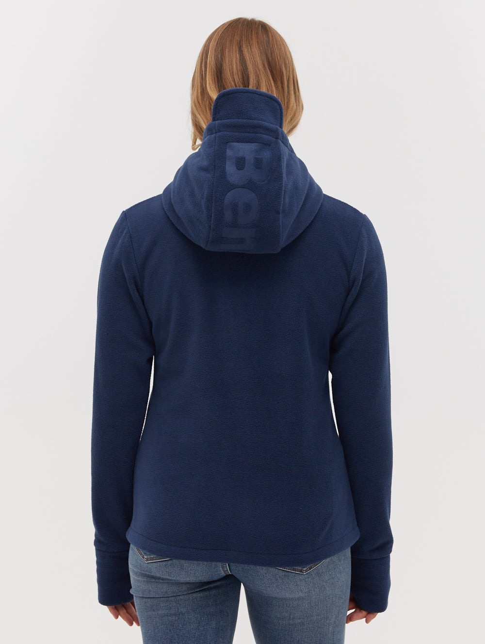 Ninja Microfleece Asymmetric Zip Up Hoodie - Warm Winter Pullover for Men & Women - Perfect for Outdoor Activities, Hiking and Casual Wear