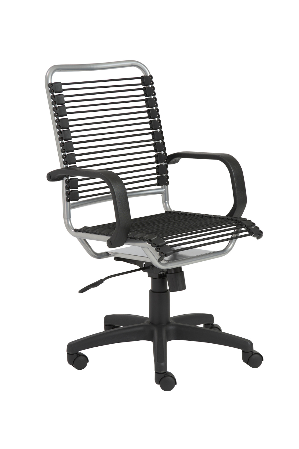 Bradley High Back Bungee Office Chair - Ergonomic Mesh Executive Chair with Graphite Frame & Black Base - Perfect for Home Office, Gaming & Workspace Comfort