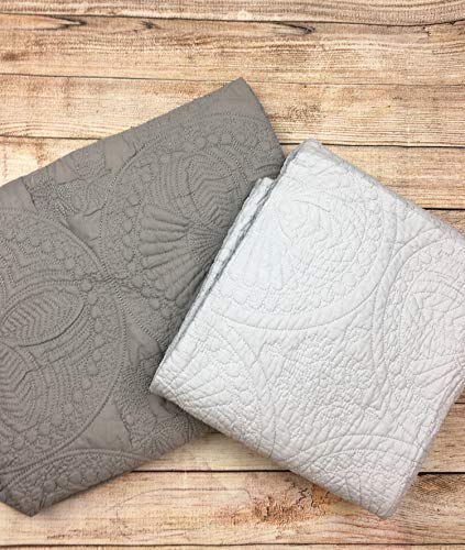Personalized Baby Quilt - Custom Monogrammed Blankets for Boys & Girls | Soft Embroidered Crib-Sized Blanket for Toddlers | Perfect Baby Shower Gift & Nursery Essential
