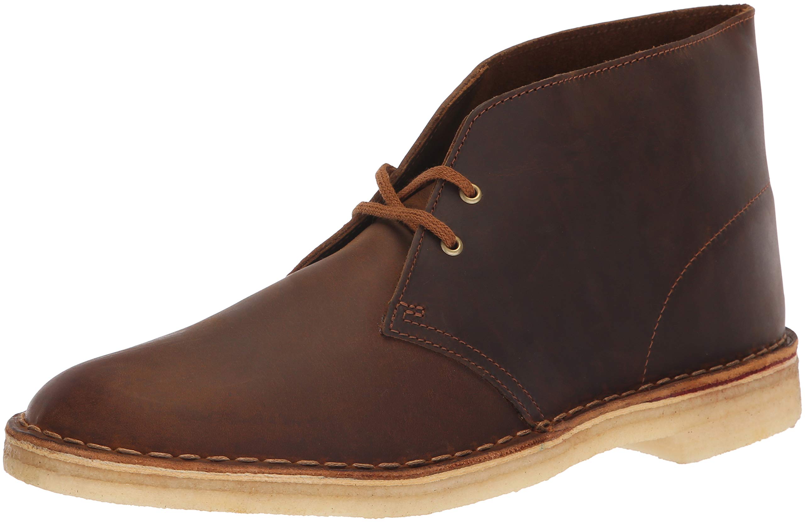 Clarks Men's Desert Chukka Boot - Premium Leather Casual Boots for Men | Comfortable & Stylish Ankle Boots | Perfect for Outdoor, Work & Everyday Wear