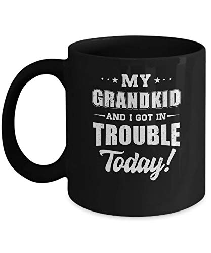 Funny Papa Grandma Coffee Mug 11OZ - Best Gift for Grandparents Day, Birthday & Retirement - Perfect for Coffee, Tea & Hot Drinks at Home or Office