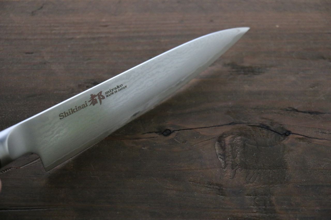 Premium Miyako AUS8 33-Layer Damascus Petty Utility Knife 5.1