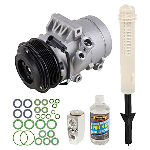 2007-2009 Ford Fusion & Mercury Milan AC Compressor & A/C Kit with Auto Transmission - BuyAutoParts 60-81448RK | Perfect for Summer Cooling & Auto AC Repair