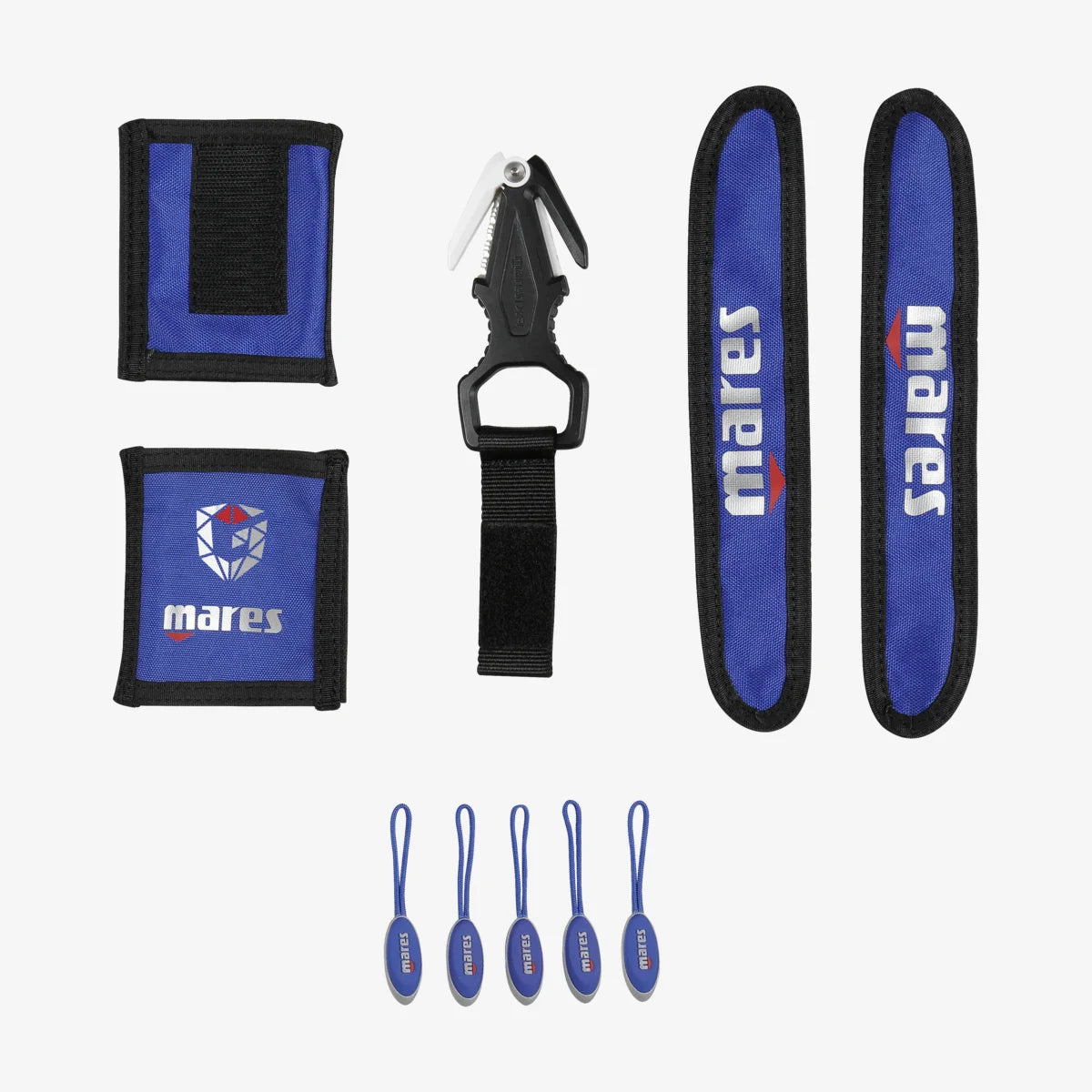Mares Grace & Guardian Color Kit with Titanium Line Cutter - Scuba Diving Gear for Underwater Safety & Style