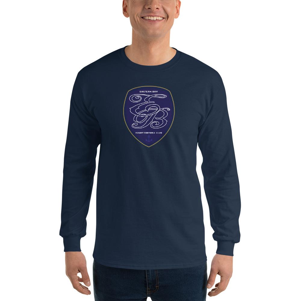 Eastern Bay RFC Long Sleeve Performance Shirt - Moisture Wicking, Breathable Rugby Jersey for Men - Perfect for Training, Matches & Casual Wear
