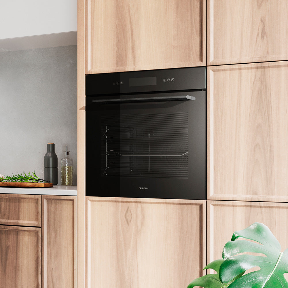 FV EL63GL Built-in Oven with Telescopic Rails - 60cm Electric Oven for Home Baking, Roasting & Cooking | Perfect for Kitchens, Restaurants & Bakeries