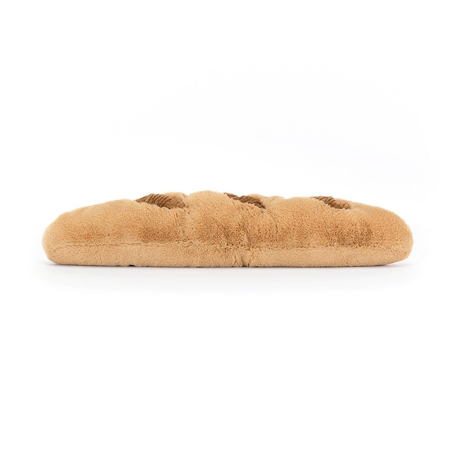 Jellycat Amuseable Baguette Plush Toy - Soft French Bread Stuffed Animal for Kids & Adults - Perfect Gift for Birthdays, Home Decor, and Cuddling