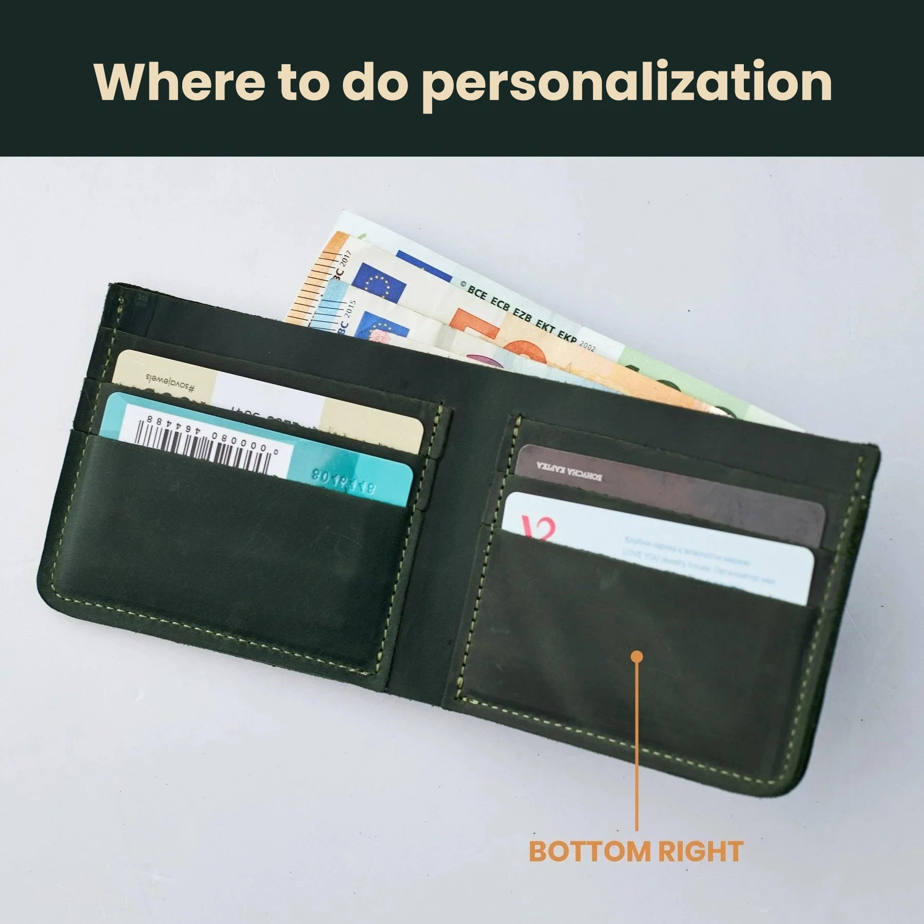 Premium Genuine Leather Wallet for Men - RFID Blocking, Slim & Stylish Design - Perfect for Everyday Use, Travel, and Business (Limited Time Offer)