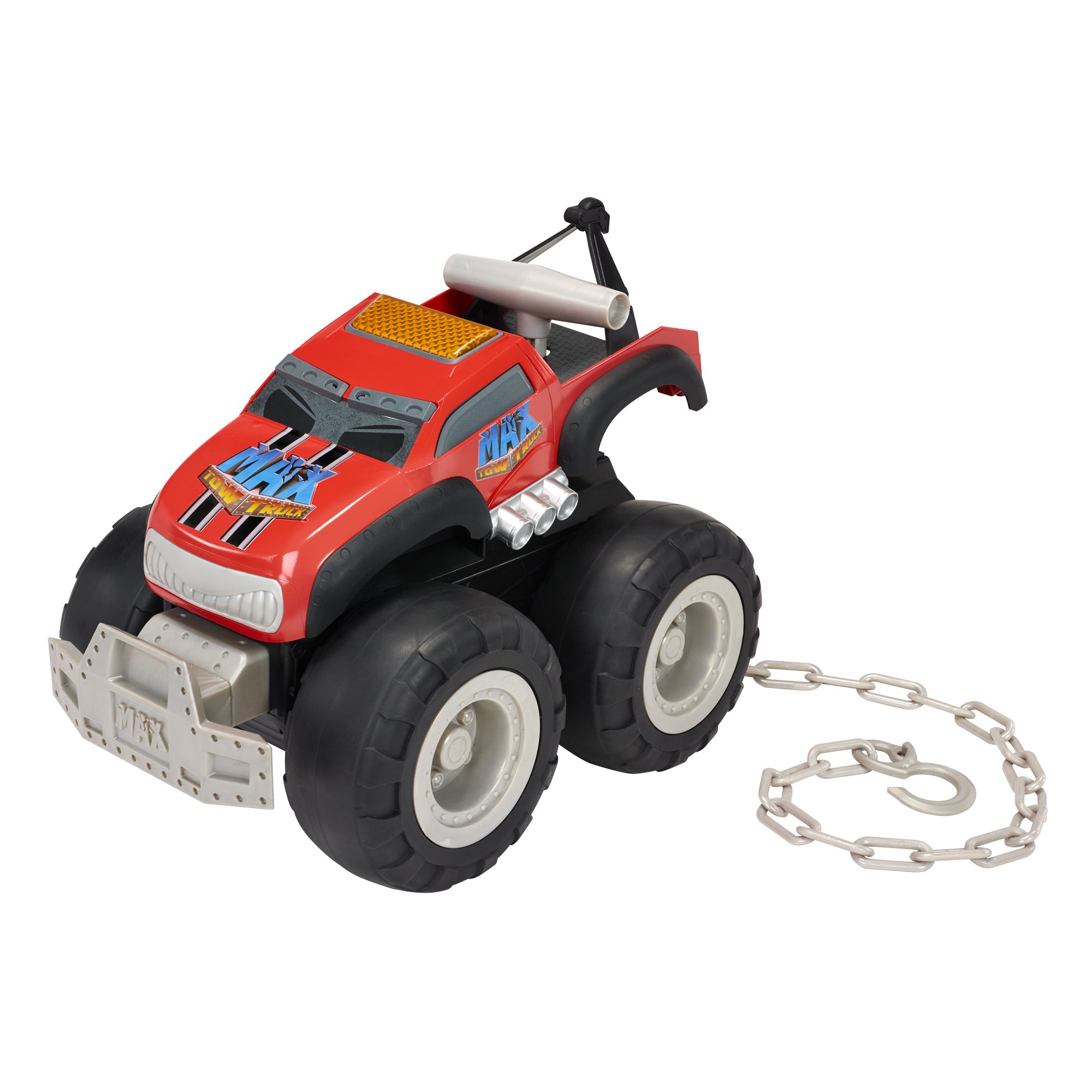 Max Tow Truck Turbo Speed Truck - High Performance Remote Control Toy Car for Kids, Red | Perfect for Indoor & Outdoor Play, Birthday Gifts, and Racing Games