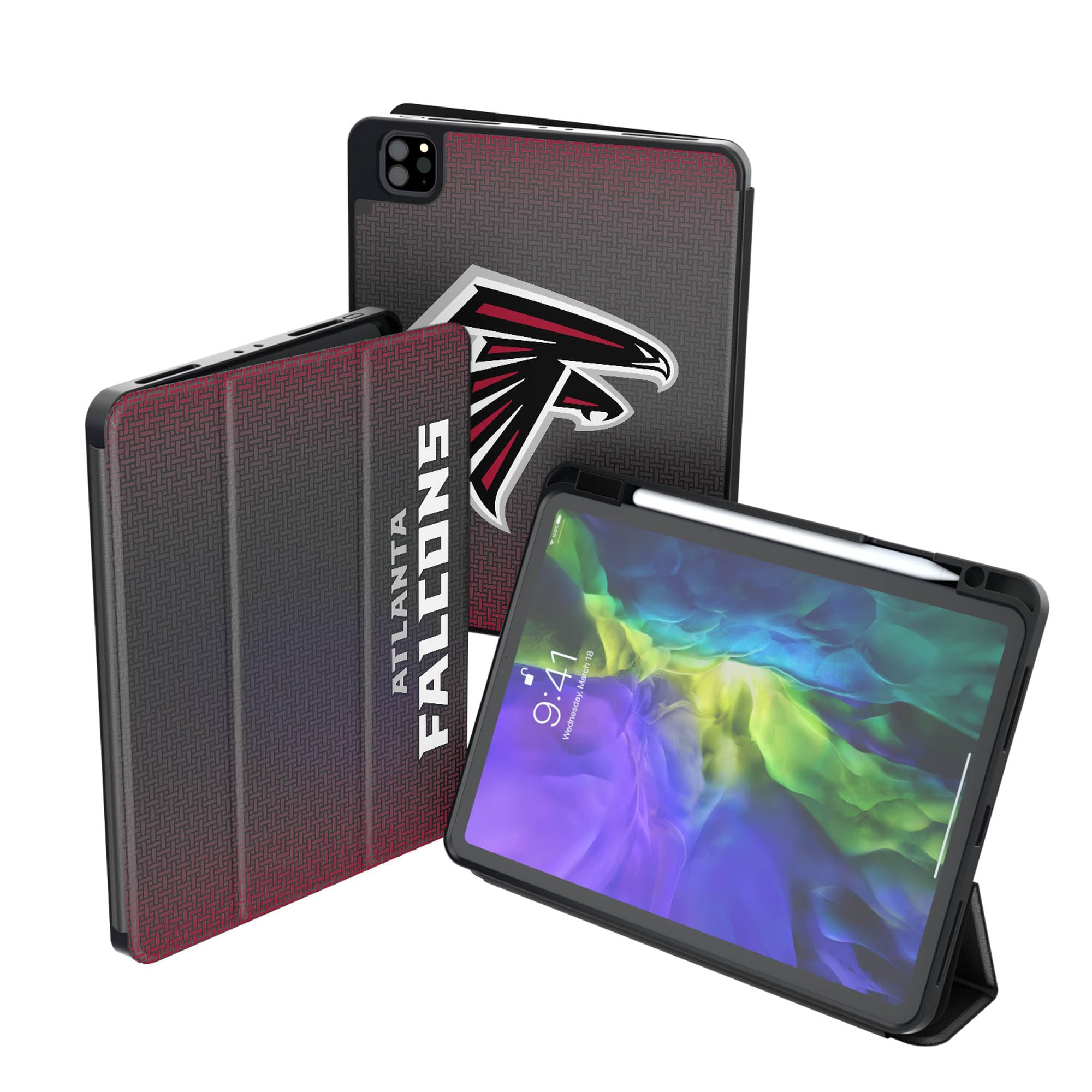 Atlanta Falcons iPad Case - Durable Protective Cover for iPad Pro/Air/Mini - Officially Licensed NFL Team Design - Perfect for Home, Office & Travel