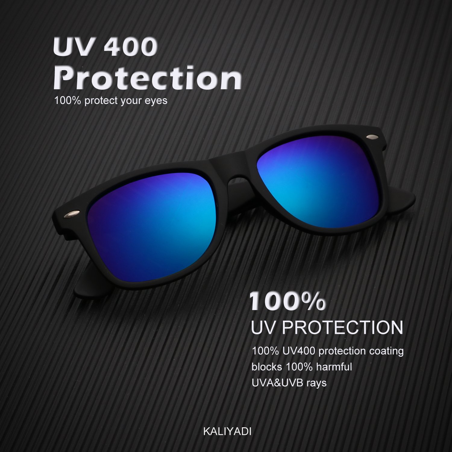 Polarized Sunglasses for Men & Women - UV Protection Unisex Driving Shades - Perfect for Outdoor Sports, Beach & Daily Wear