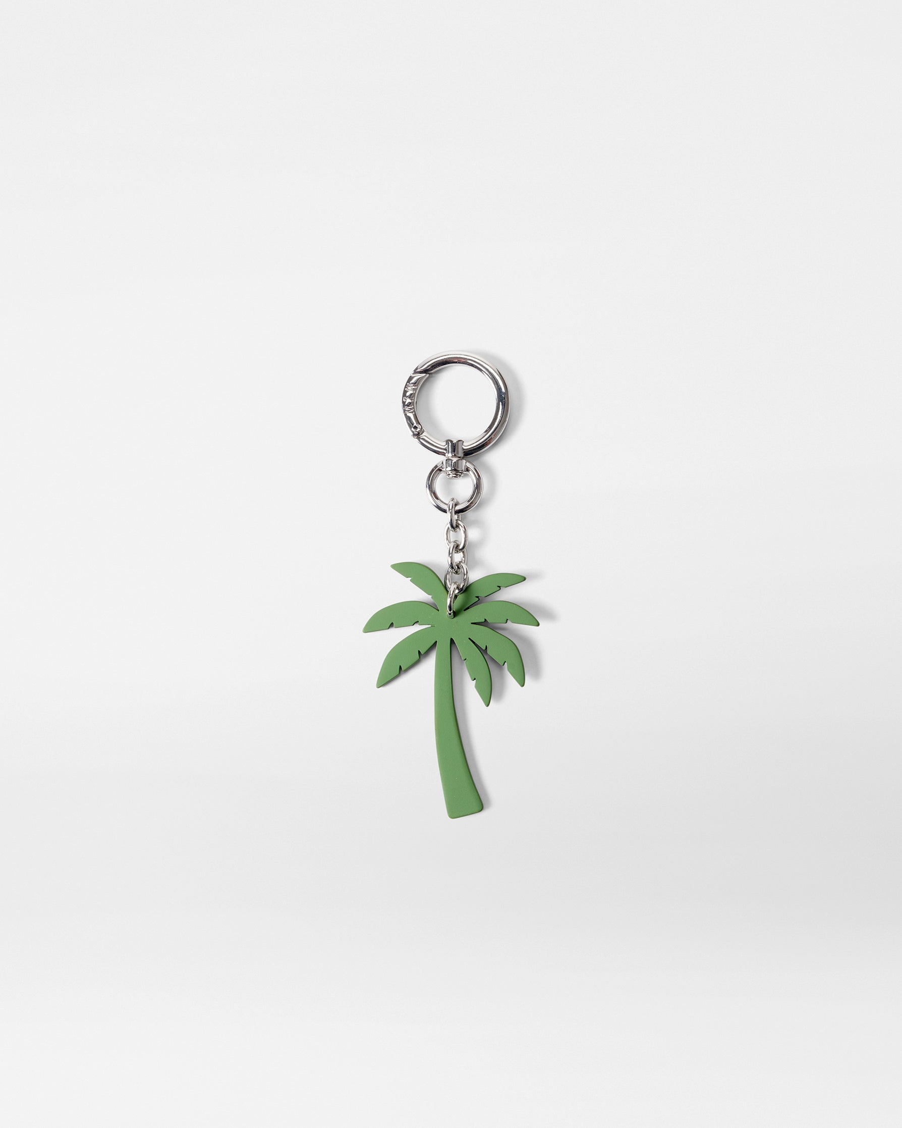 Green Palm Leaf Charm Pendant - Tropical Boho Jewelry for Necklace, Bracelet & Anklet - Perfect for Beach Vacation, Summer Outfits & Festival Accessories