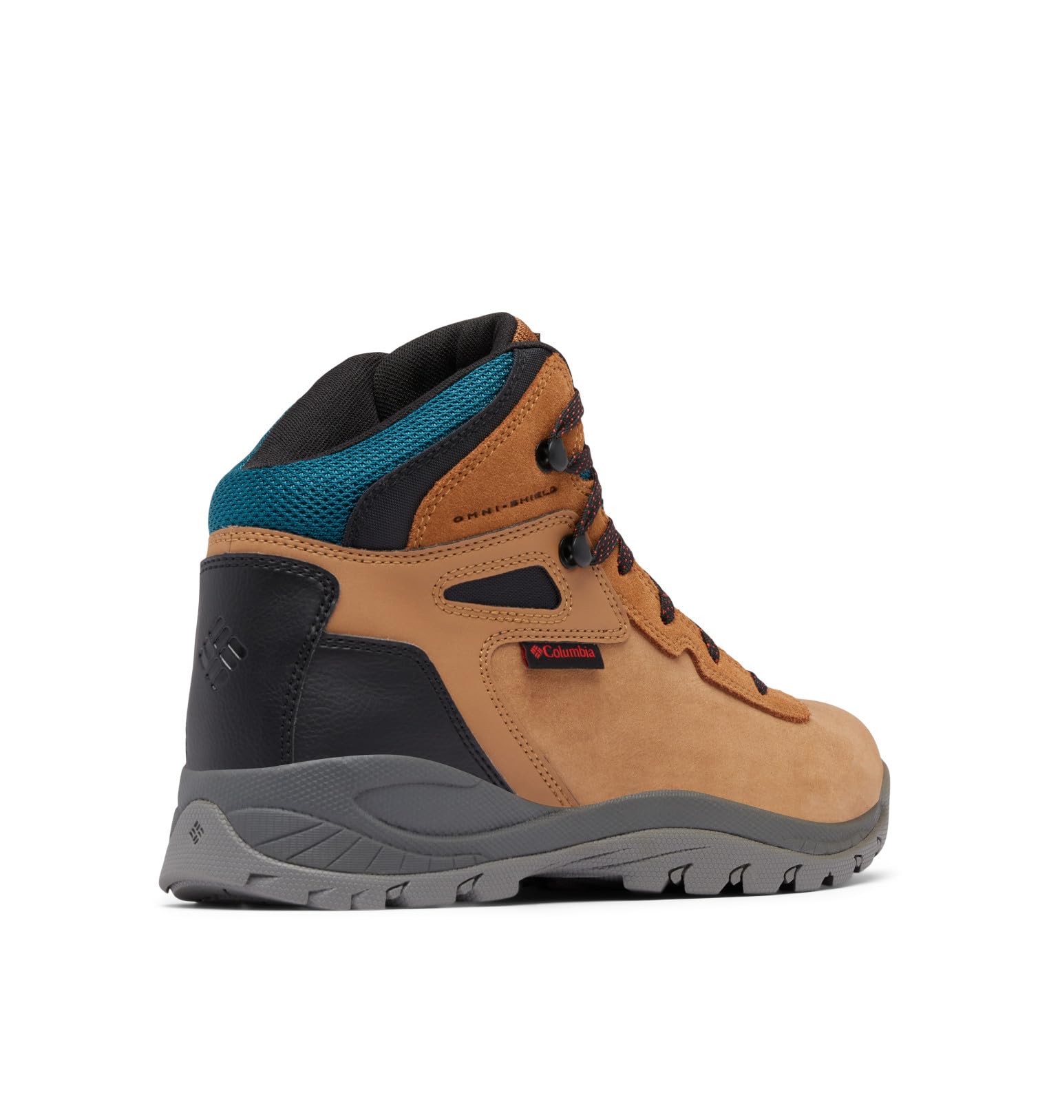 Columbia Men's Newton Ridge BC Nubuck Hiking Boots - Elk/Super Sonic - Size 46 EU - Waterproof & Durable for Outdoor Adventures, Trekking & Camping