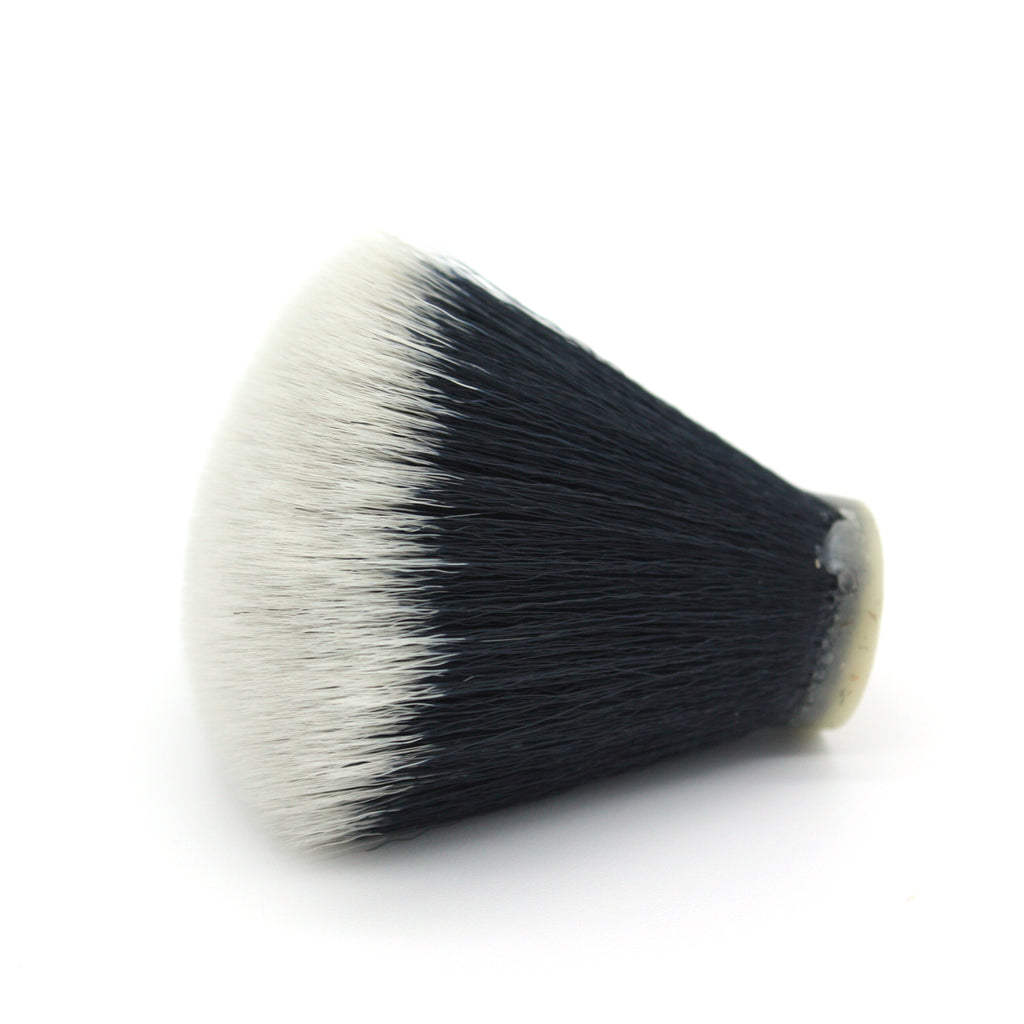 AP Shave Co. 24mm Tuxedo Fan Synthetic Shaving Brush Knot (Wholesale) - Perfect for Wet Shaving, Beard Grooming & Luxury Skincare Routine
