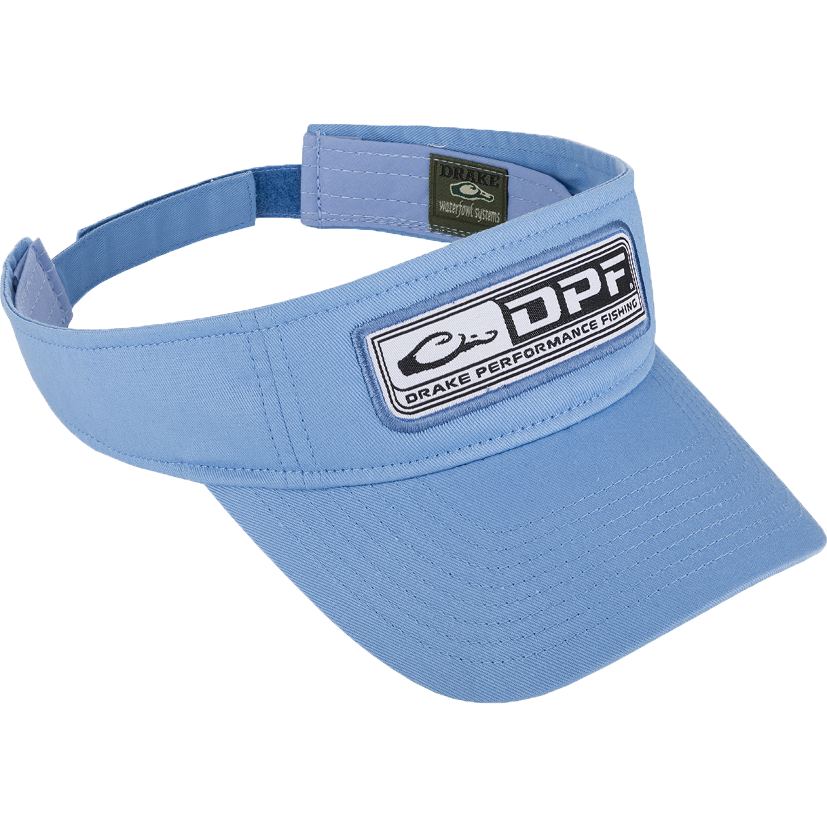 Drake Fishing Logo Visor Hat - Adjustable Sun Protection Cap for Men & Women - Perfect for Fishing, Boating, and Outdoor Adventures