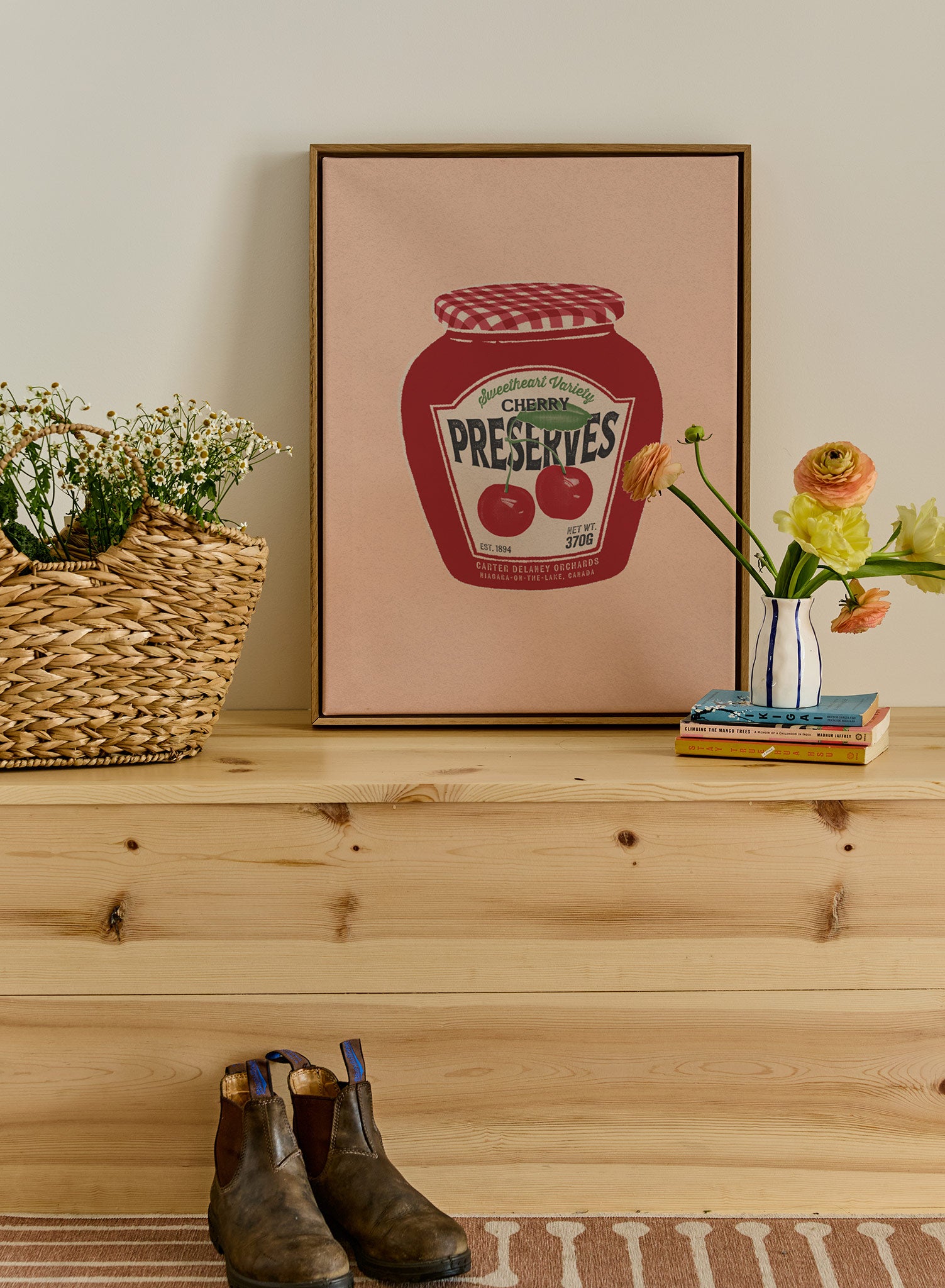 Premium Cherry Preserves - All Natural, No Preservatives - Perfect for Toast, Yogurt & Desserts - Gourmet Fruit Spread for Breakfast & Baking