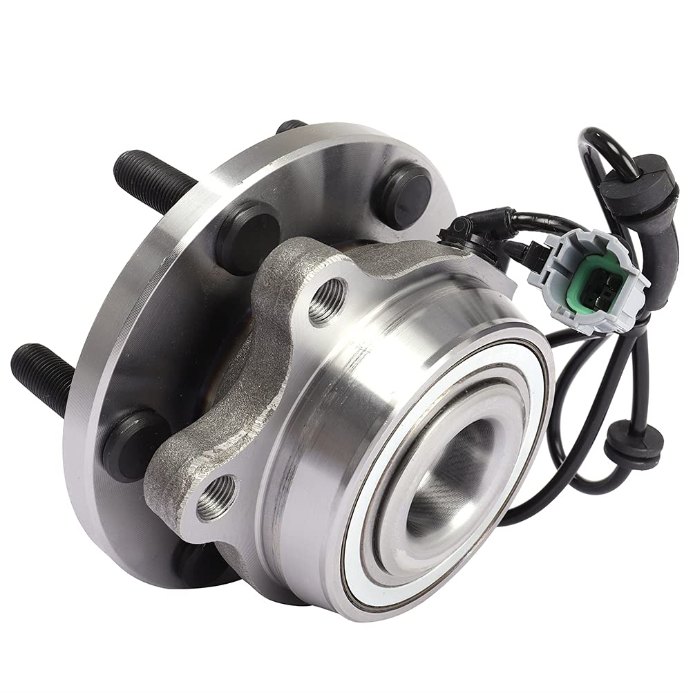 515065 Front 6 Lugs Wheel Hub Bearing Assembly Compatible with Nissan Frontier 2005-2017 & Xterra 2005-2015 - Durable Replacement for Smooth Off-Road & Daily Driving