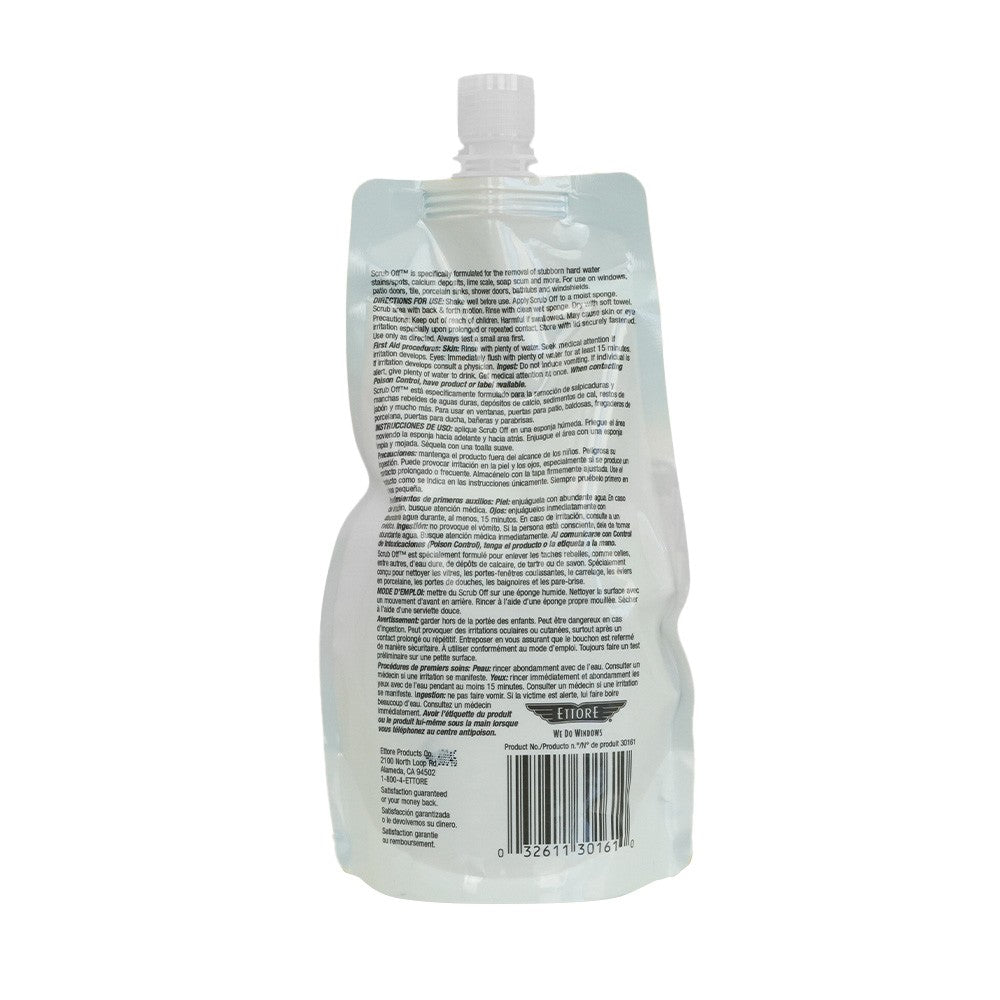 Ettore Scrub Off Stain Remover - Powerful Cleaning Solution for Tough Stains on Tile, Grout & Surfaces | Perfect for Kitchen, Bathroom & Outdoor Use