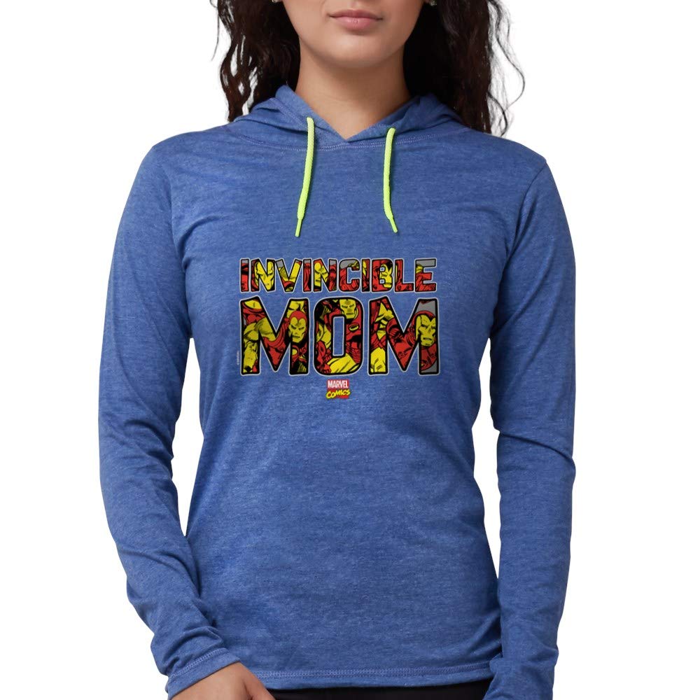 Iron Man Mom Hooded Sweatshirt for Women - Superhero Themed Pullover for Casual Wear & Marvel Fan Gifts