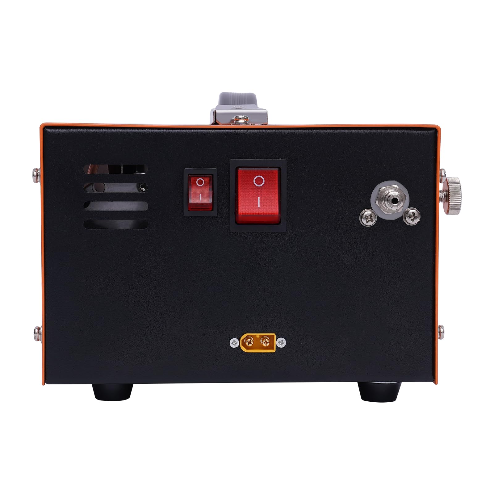 High Pressure PCP Air Compressor 30MPA 4500PSI 300Bar Portable Pump for PCP Rifles - 110V/12V 250W Electric Airgun Charger - Perfect for Hunting, Shooting Sports & Outdoor Adventures