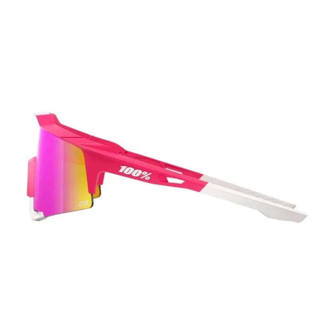 Speedcraft® Tatis 24 Polarized Sunglasses for Men & Women - 100% UV Protection with HiPER® Vital Pink Mirror Lens - Perfect for Driving, Running & Outdoor Sports