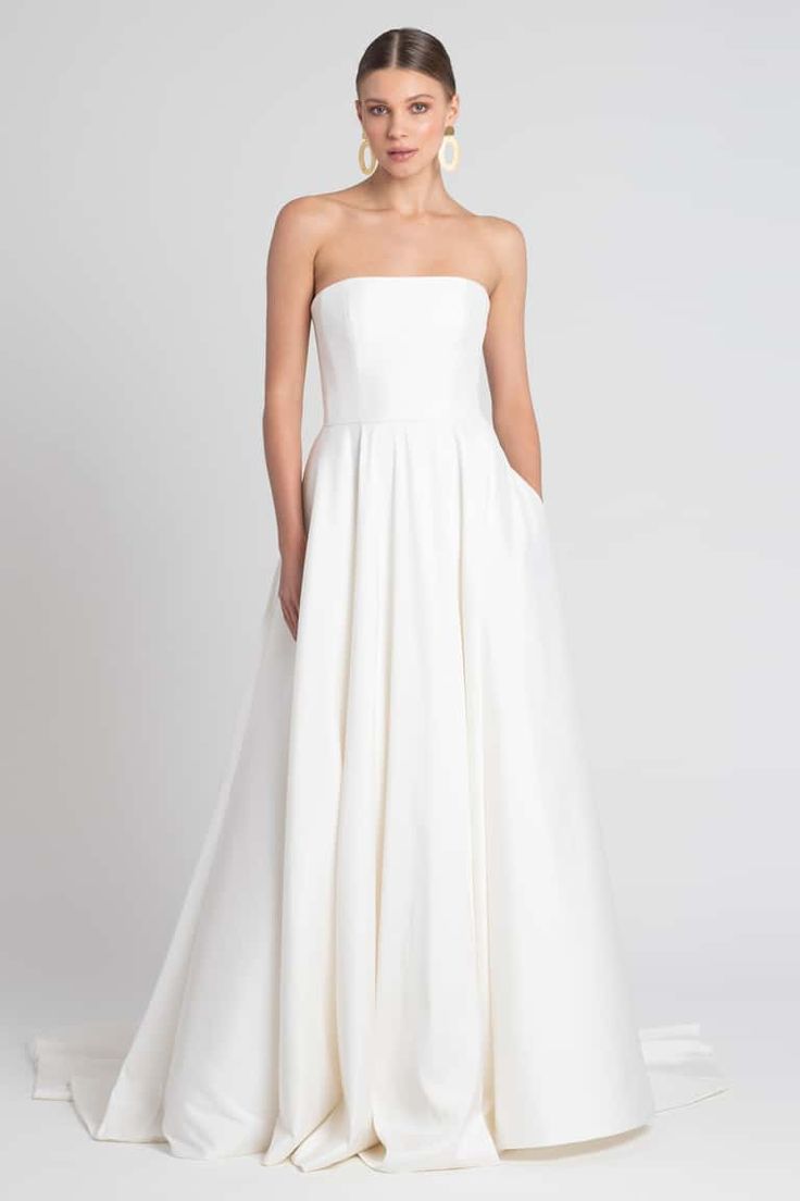 Jenny Yoo Brynn Gown - Elegant Lace Wedding Dress for Brides | Perfect for Beach, Garden & Formal Weddings