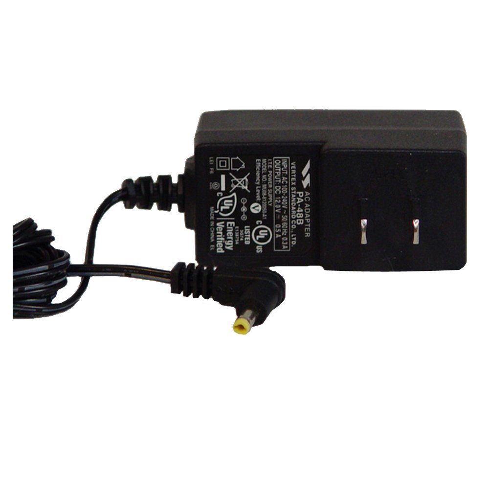 Standard Horizon PA 48B Battery Charger - 100-240V AC Universal Power Adapter for Marine Radios - Perfect for Boating, Fishing & Emergency Communication