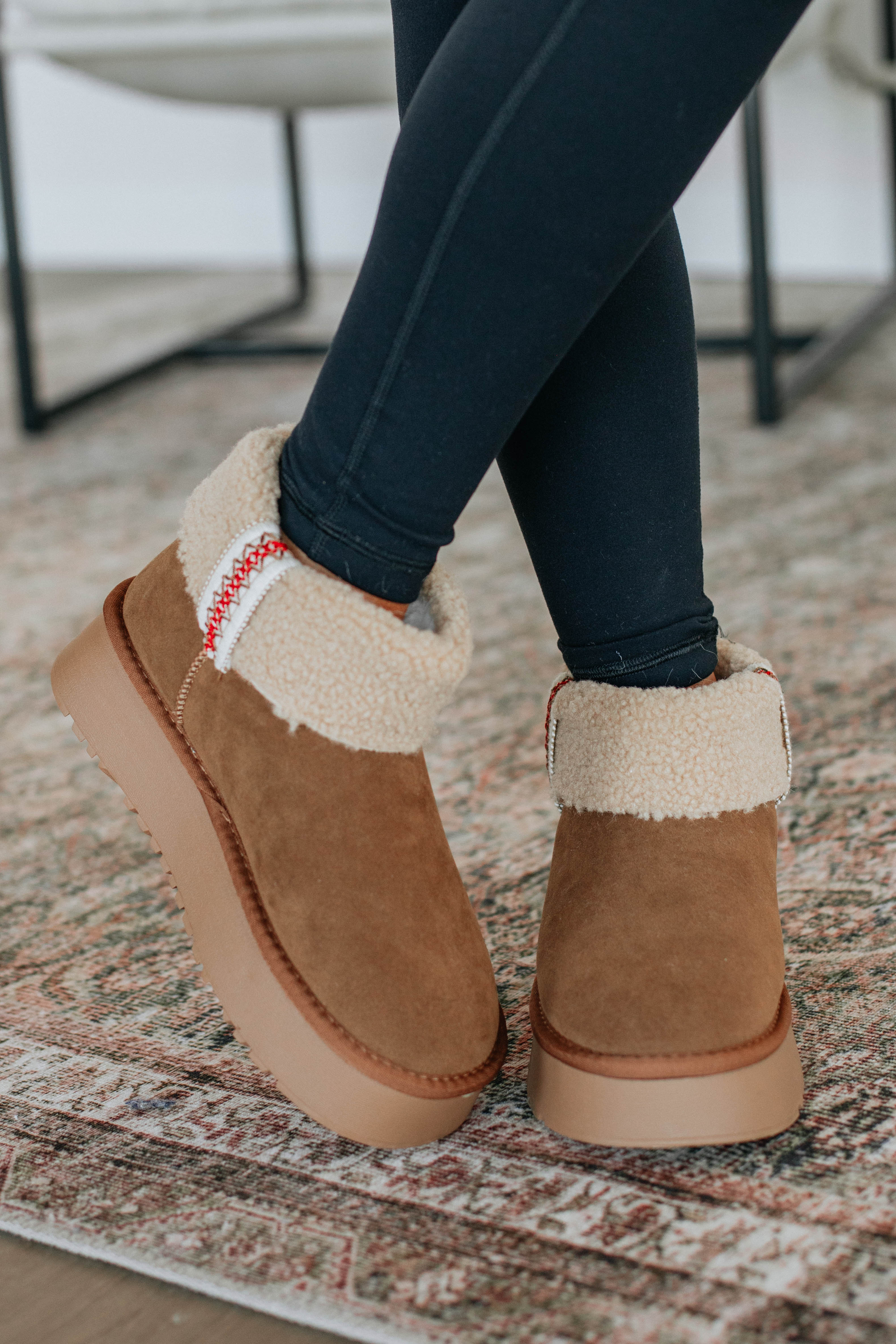 Baby It's Cold Outside Boots in Tan - Warm Winter Boots for Women - Perfect for Snow Days & Outdoor Adventures
