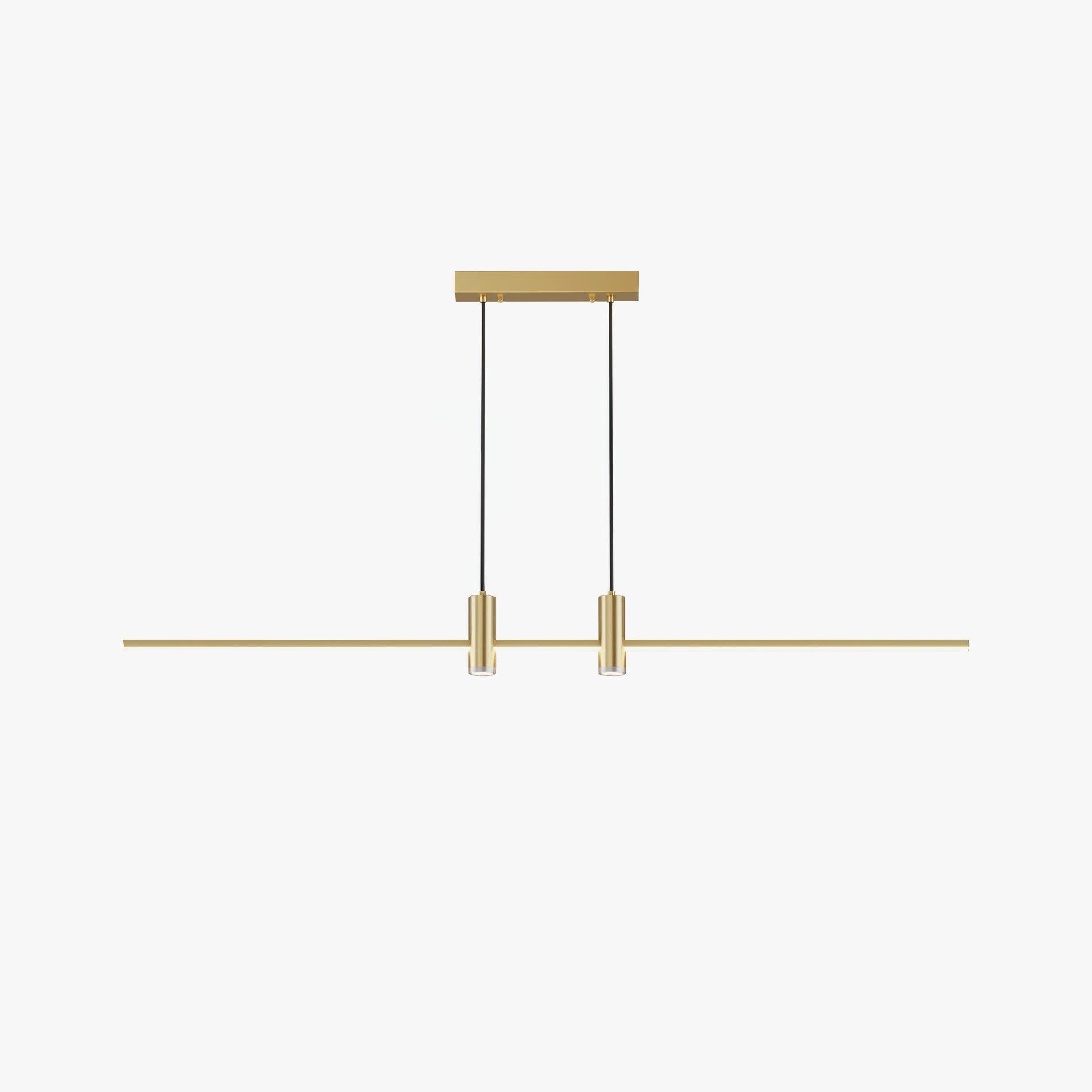 Modern Link Pendant Light - Adjustable Hanging Chandelier for Kitchen Island, Dining Room & Bedroom Lighting - Industrial Vintage Ceiling Fixture with Edison Bulbs