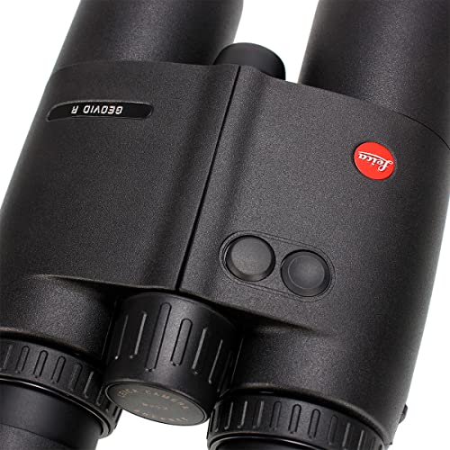 LEICA Geovid R Gen 2022 Compact Lightweight Hunting & Bird Watching Rangefinder Binoculars with Carrying Strap - Perfect for Outdoor Adventures, Wildlife Observation, and Precision Distance Measurement