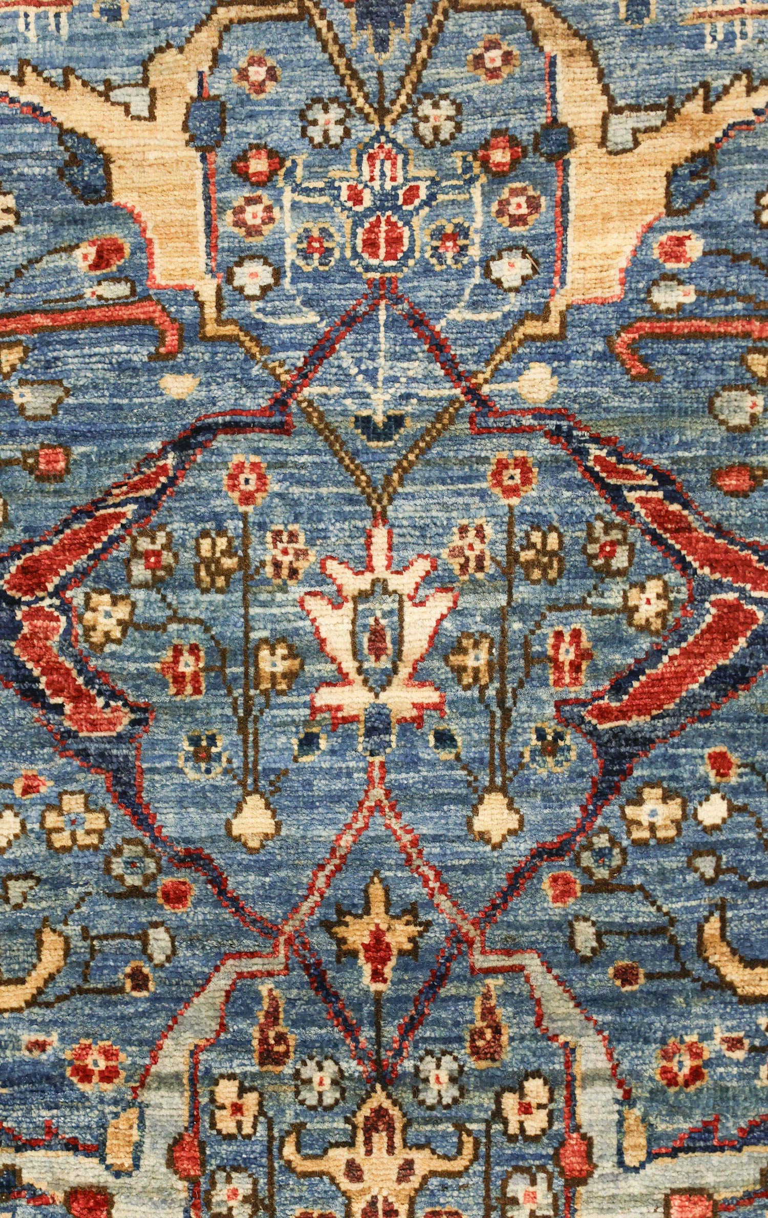 Handwoven Arabesque Tribal Rug - Bohemian Style Home Decor for Living Room, Bedroom & Office - J76965
