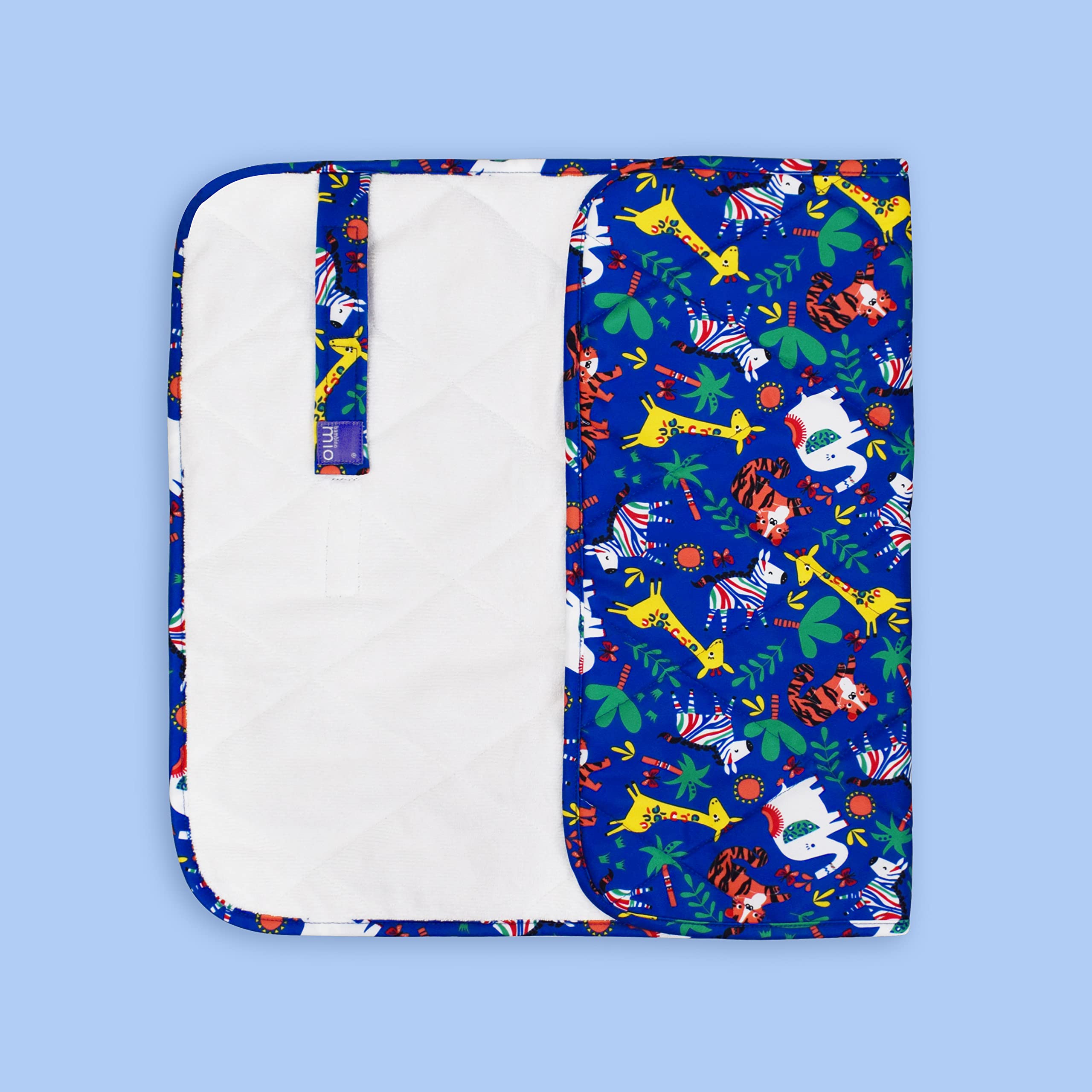 Bambino Mio Foldable Portable Diaper Changing Pad - Lightweight Baby Changing Mat for Travel, Nursery & On-the-Go Use