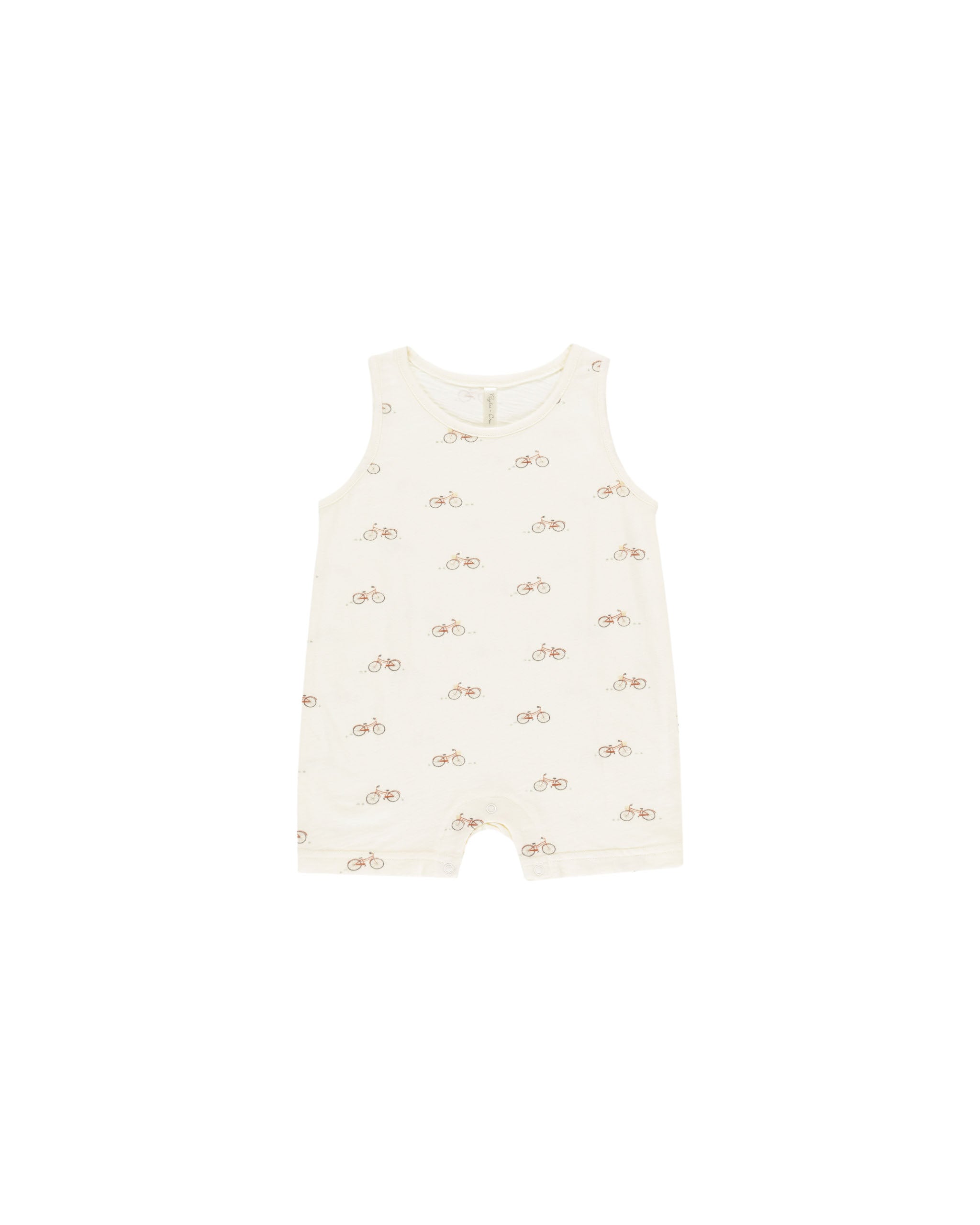 Rylee & Cru Girls' Sleeveless Romper - Soft Cotton Playwear for Toddlers & Kids | Perfect for Summer Playdates, Park Outings & Bicycle Rides