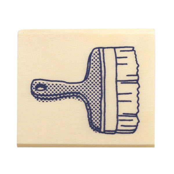 Beverly Companion Rubber Stamp - Large Brush for Scrapbooking, Card Making & DIY Crafts | Premium Quality Stamping Tool for Artists & Crafters
