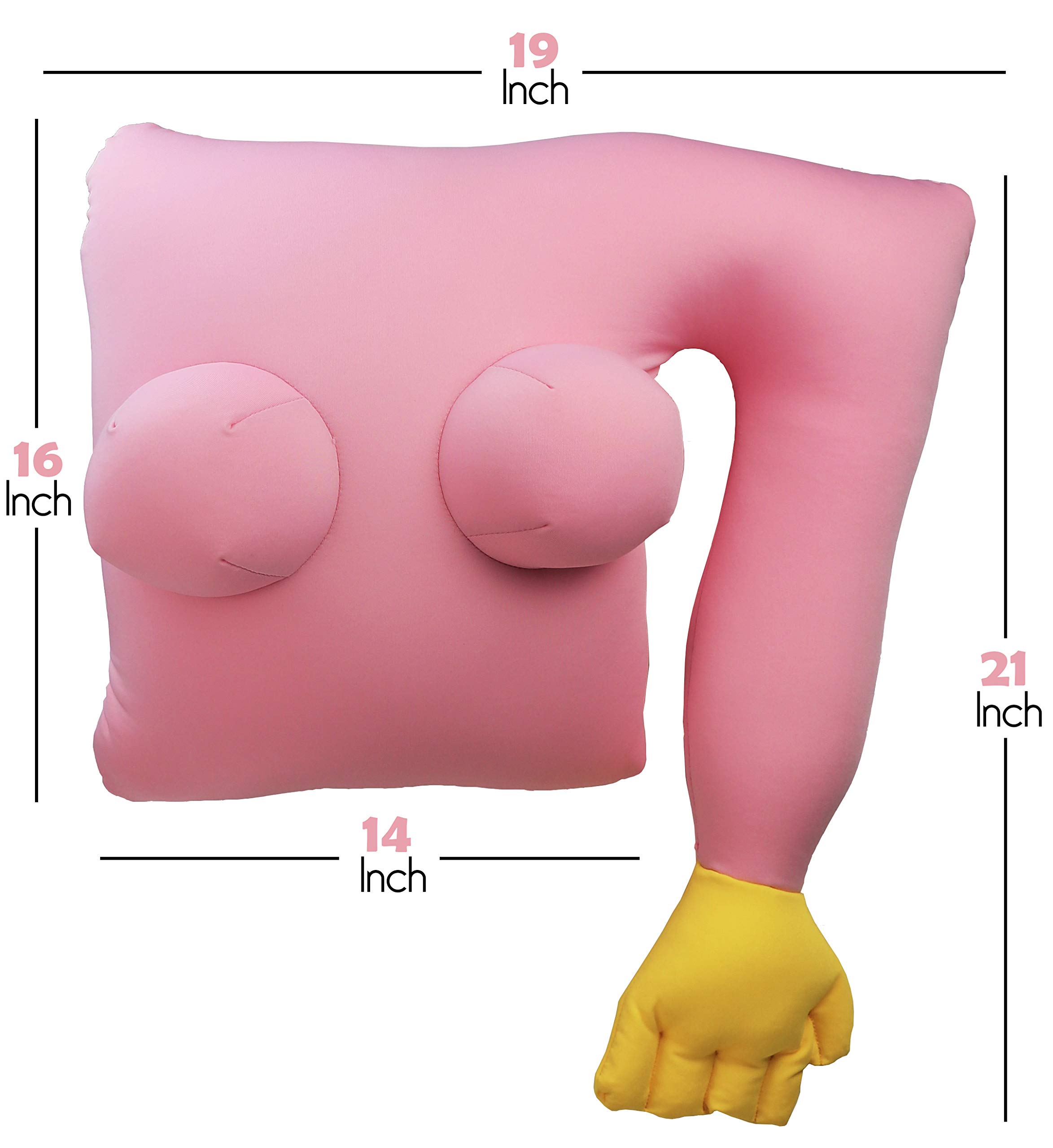 Original Girlfriend Body Pillow - Cute & Fun Wife Companion for Cuddling - Soft Pink Novelty Gag Gift for Adults - Perfect for Lonely Nights, Anime Fans & Joke Gifts