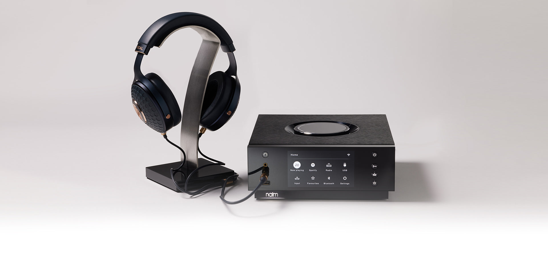 Naim Uniti Atom Headphone Edition - Hi-Fi Streaming Amplifier with Built-in DAC | Perfect for Home Audio & Headphone Listening