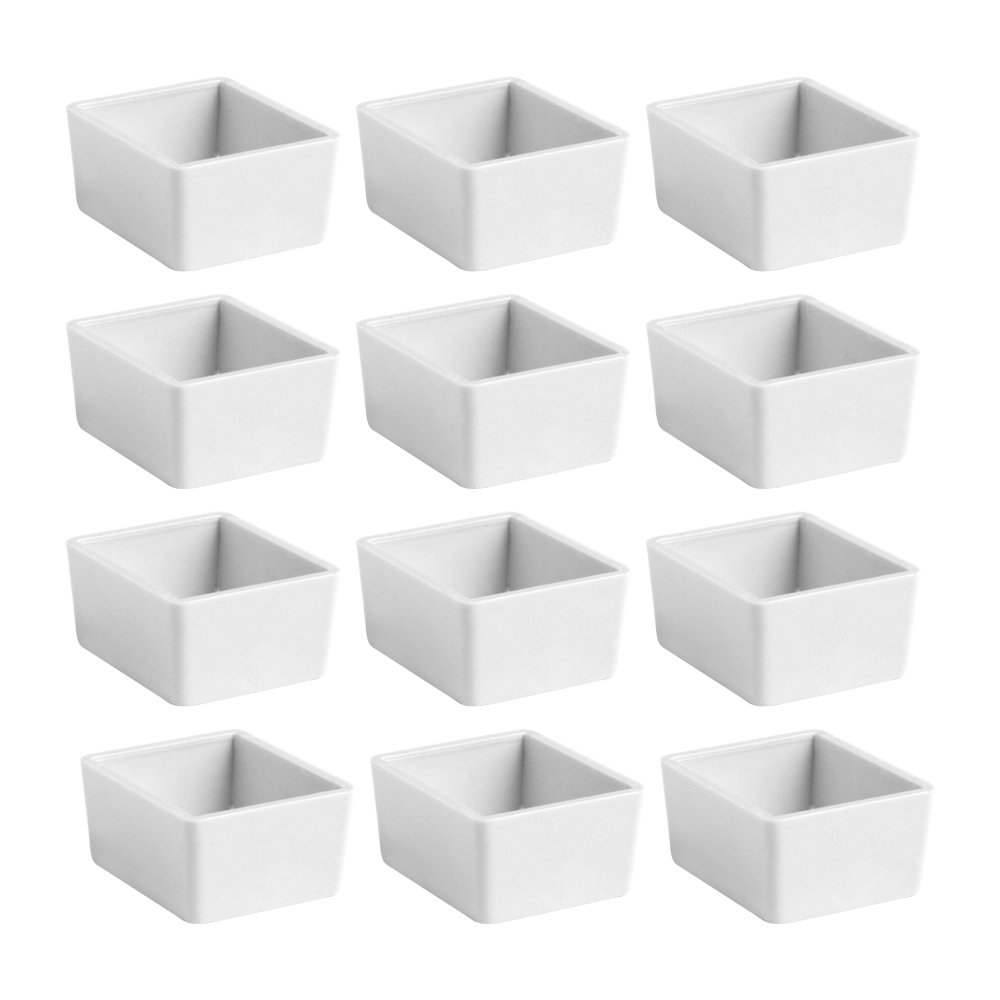 Jackson's Empty Plastic Half Pans - Set of 12 for Artists, Painters & Crafters - Perfect for Oil, Acrylic & Watercolor Paints - Studio & Classroom Supplies