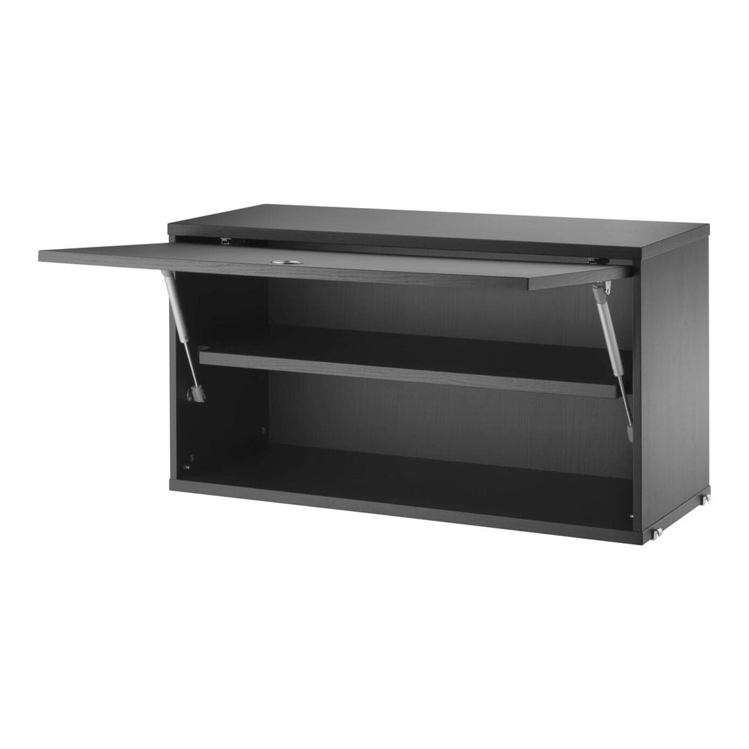 Modern Flip Door Cabinet - Sturdy Storage Solution for Kitchen, Bathroom & Office Organization